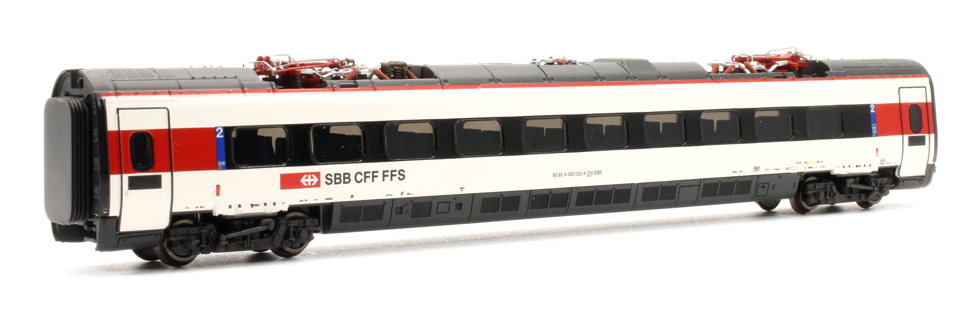 HN2472S-3505 Pre-Owned SBB RABe 503 022-0 7 Car Electric Unit - DCC Sound - Image 13