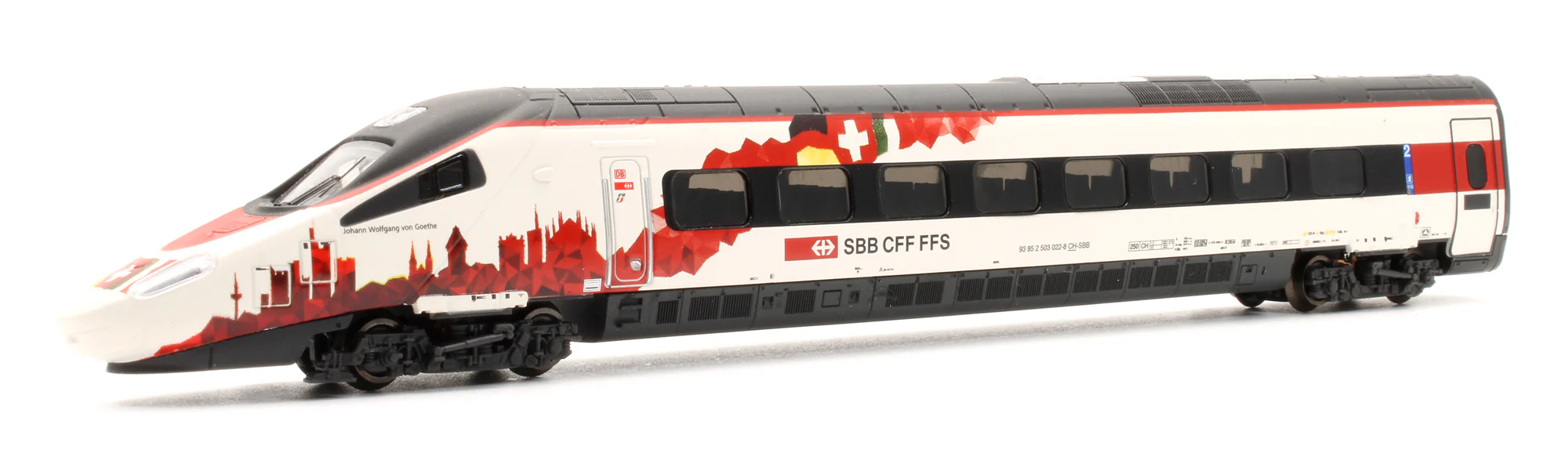 HN2472S-3505 Pre-Owned SBB RABe 503 022-0 7 Car Electric Unit - DCC Sound - Image 14
