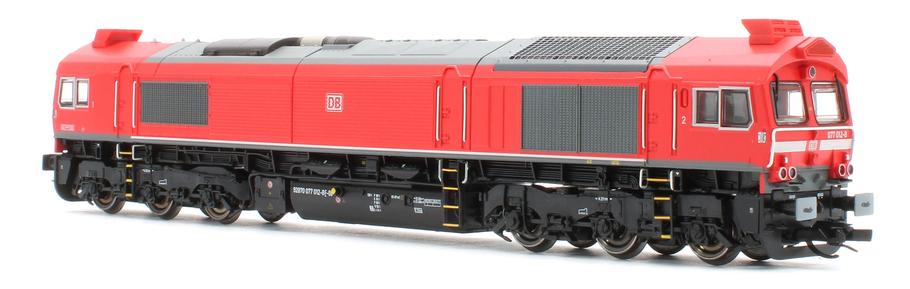 HN9070HM Class 77 DB AG Red Livery Ep.VI Diesel-Electric Locomotive - DCC Sound - Image 5
