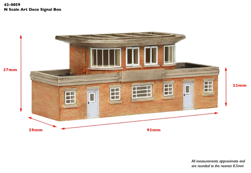 42-0059 Art Deco Signal Box - Image 2