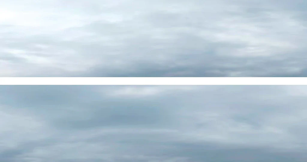 95274 Art Printers Overcast Sky OO Gauge 15" High Backscene