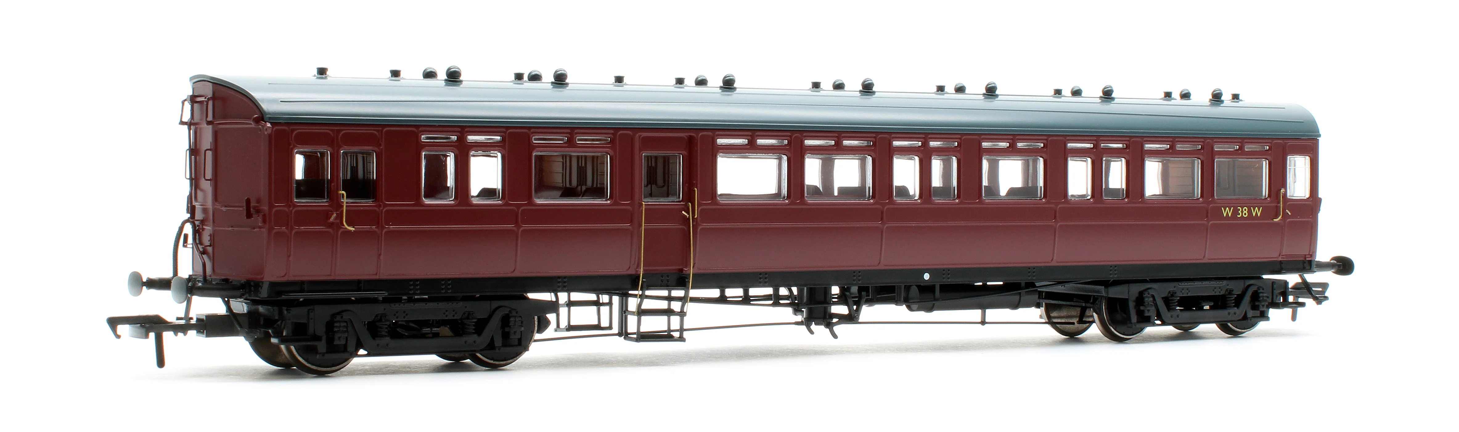 4P-004-007D Autocoach BR W38 Maroon - DCC Fitted - Image 2