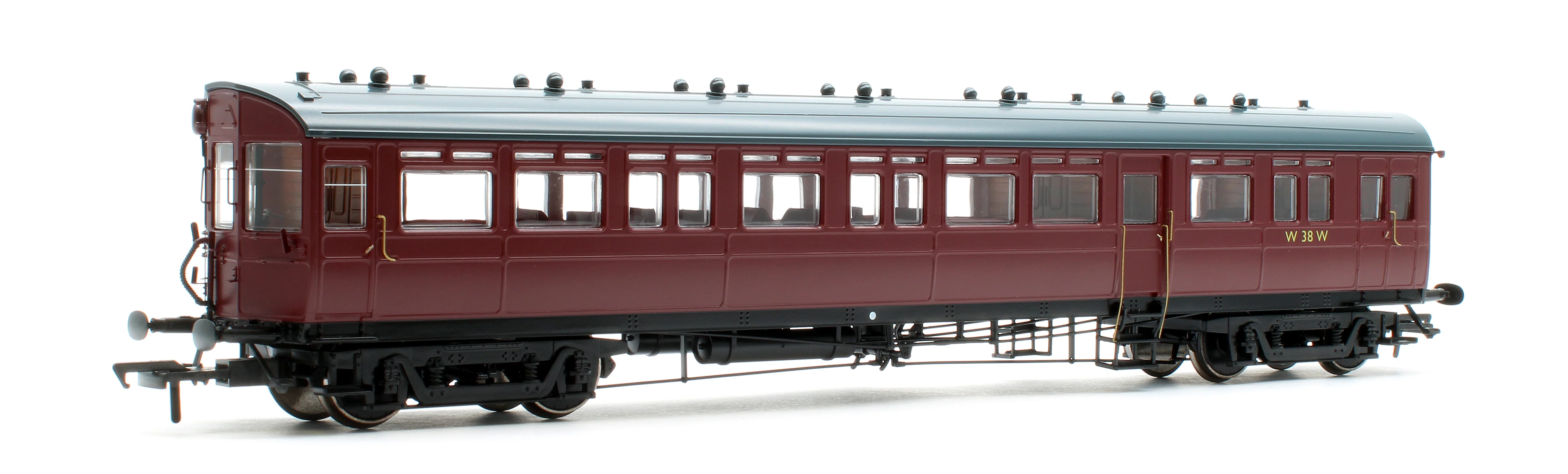 4P-004-007S Autocoach BR W38 Maroon - DCC Sound