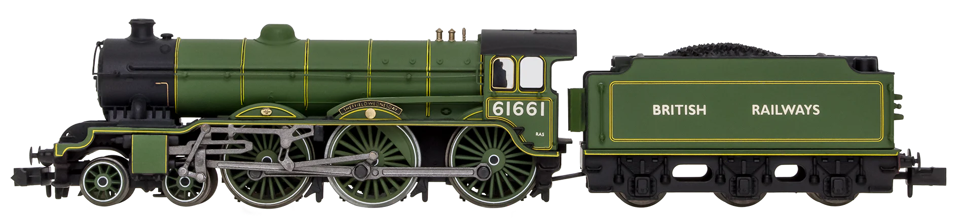 2S-020-006 B17 'Sheffield Wednesday' 61661 British Railways Apple Green - Image 4
