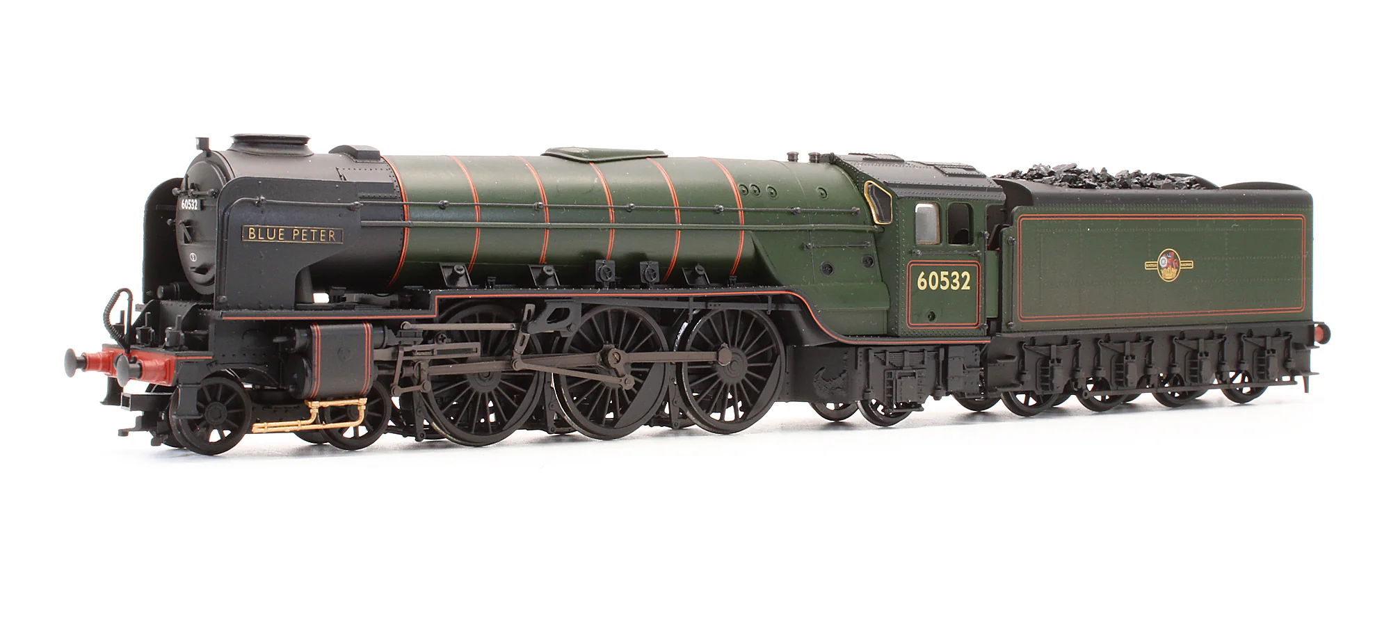 Pre-Owned 20-2009 BR Green 4-6-2 A2 'Blue Peter' 60532 Steam Locomotive - Limited Edition - DCC Fitted - Custom Weathered - Image 2