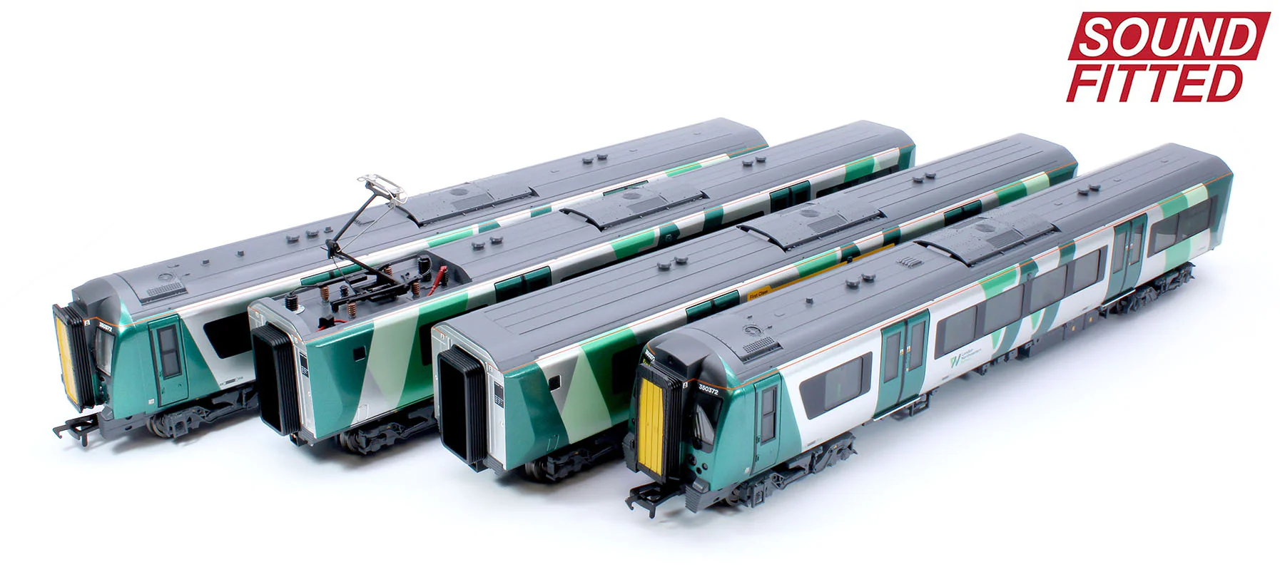 31-034SF Class 350/3 4-Car EMU 350372 London Northwestern Railway - DCC Sound