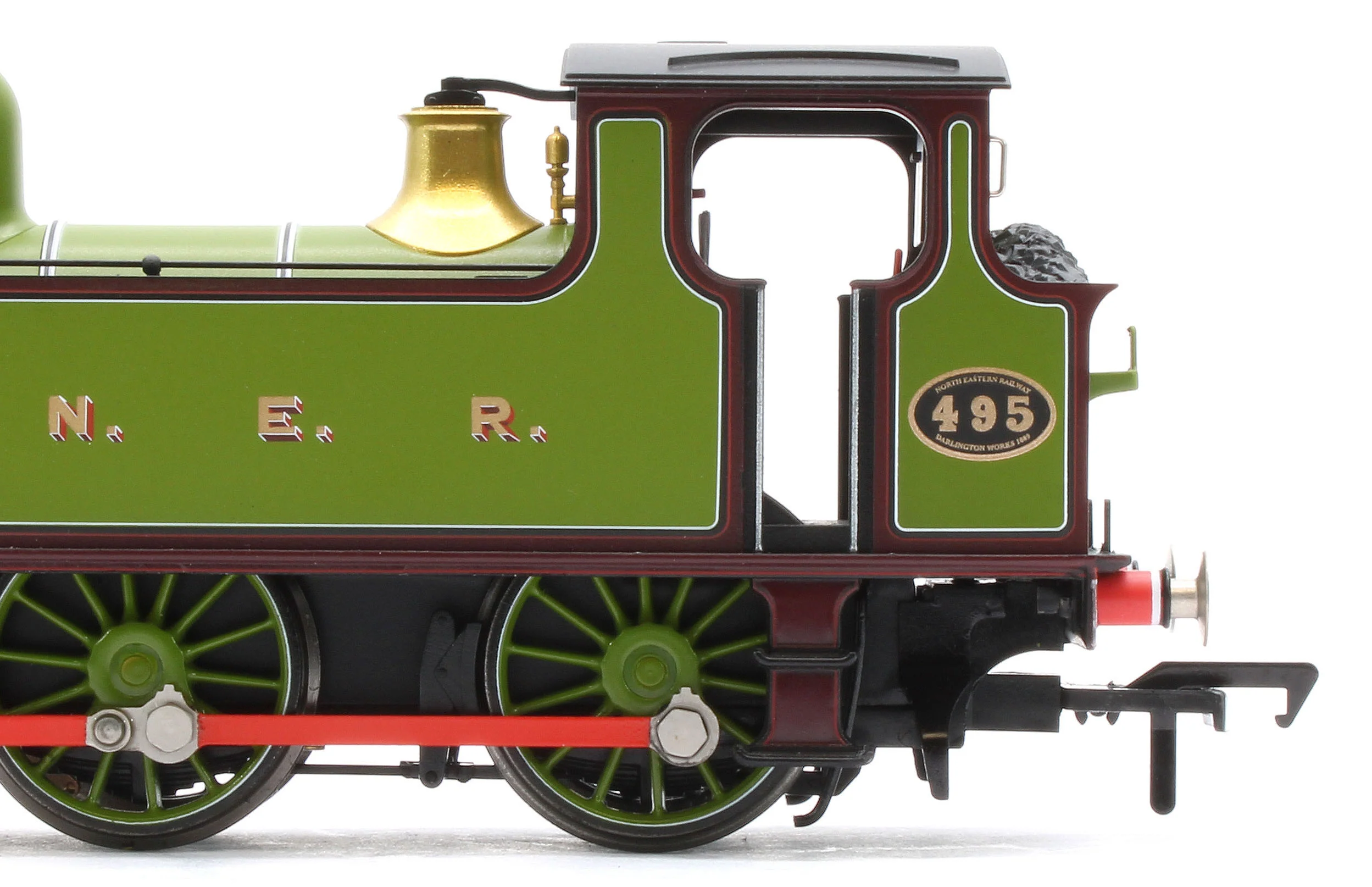 31-065 NER E (J71) 495 NER Lined Green & Maroon Steam Tank Locomotive - Image 10