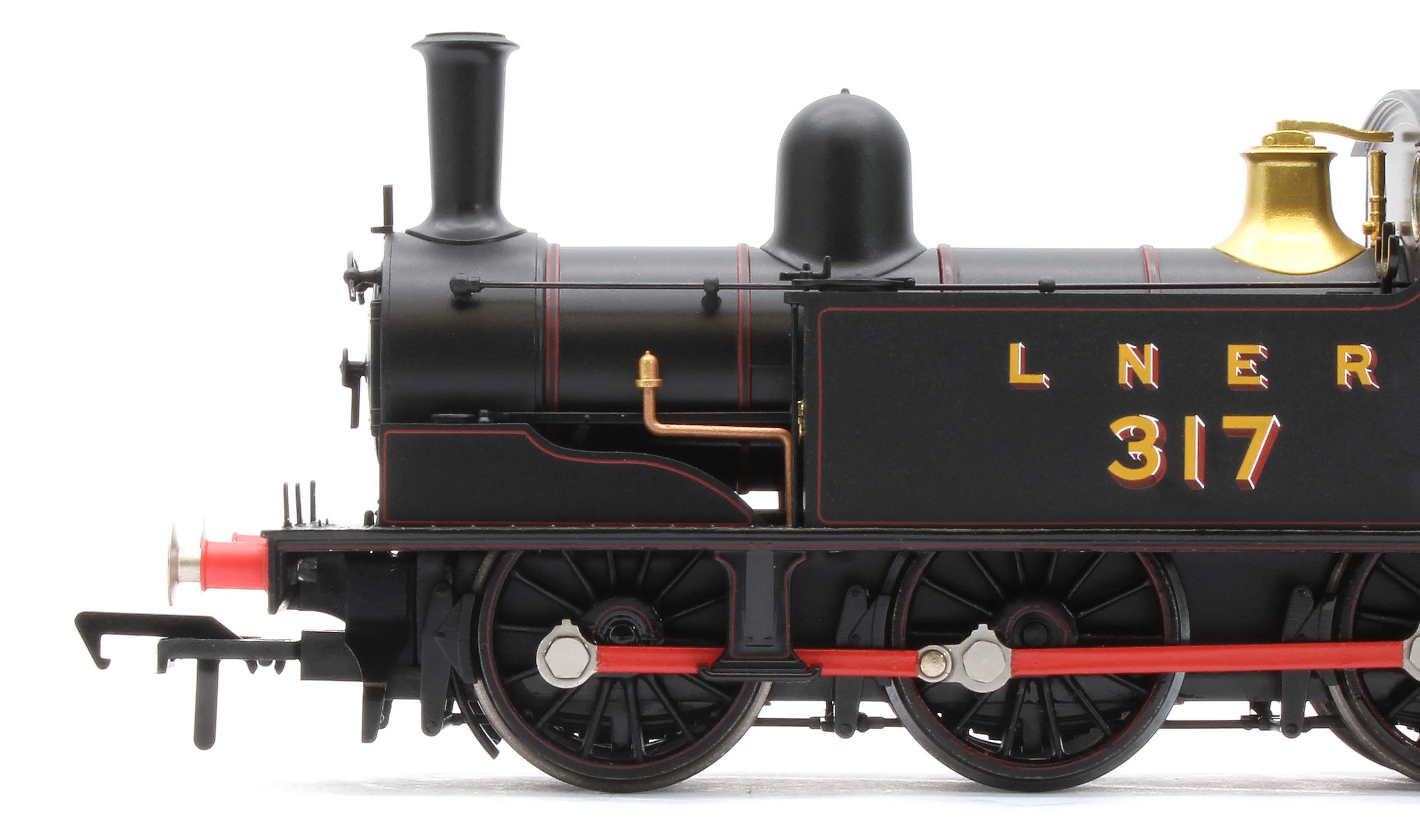 31-066 NER E (J71) 317 LNER Lined Black Steam Tank Locomotive - Image 9