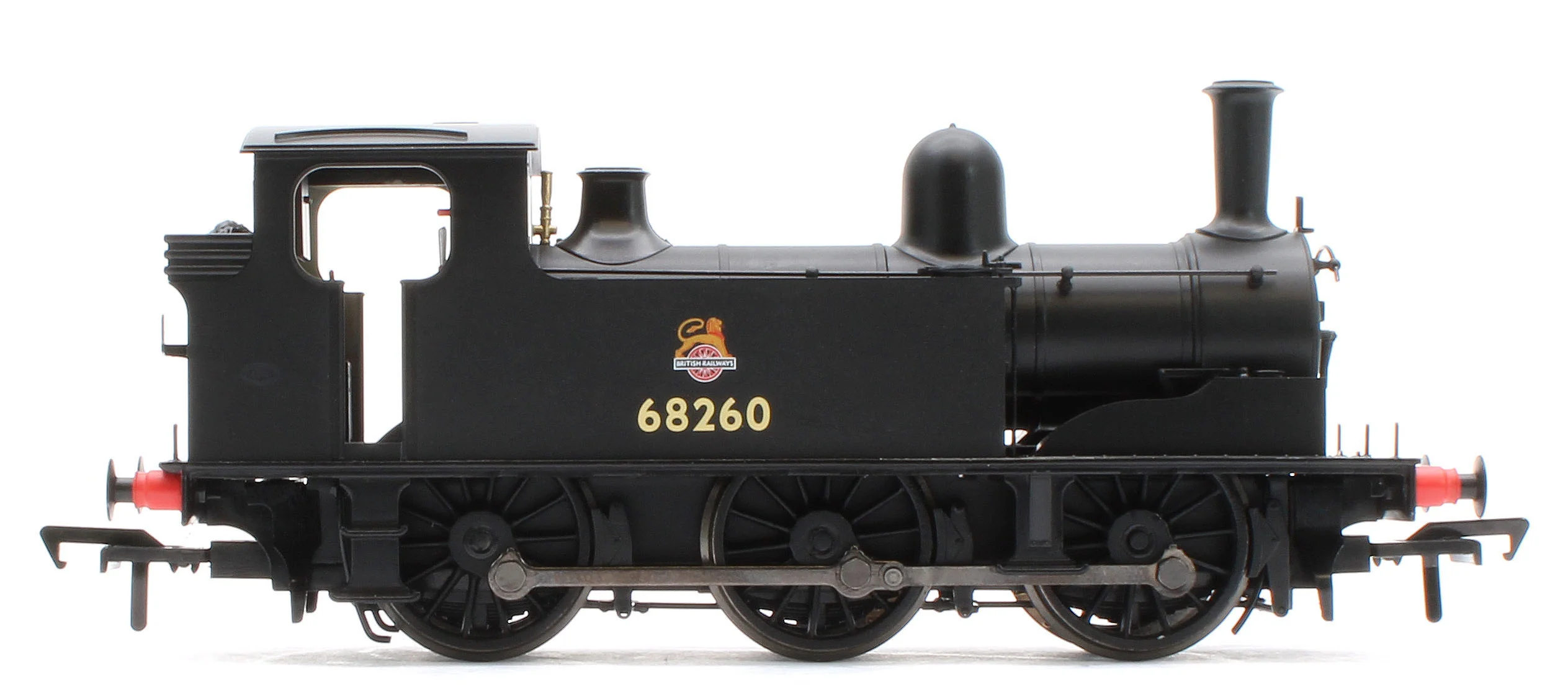 31-069 NER E (J71) 68260 BR Black (Early Emblem) Steam Tank Locomotive - Image 5