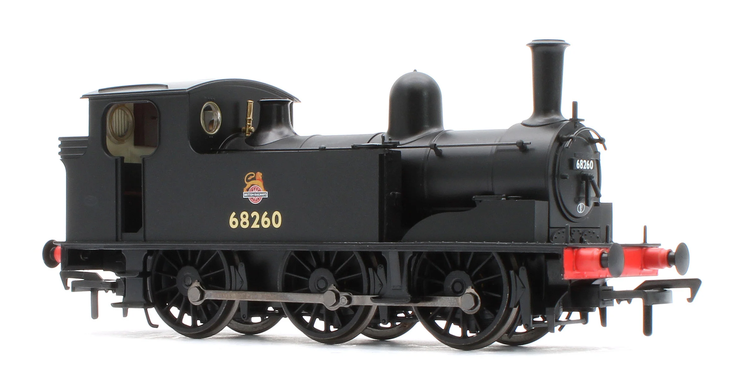31-069 NER E (J71) 68260 BR Black (Early Emblem) Steam Tank Locomotive - Image 6