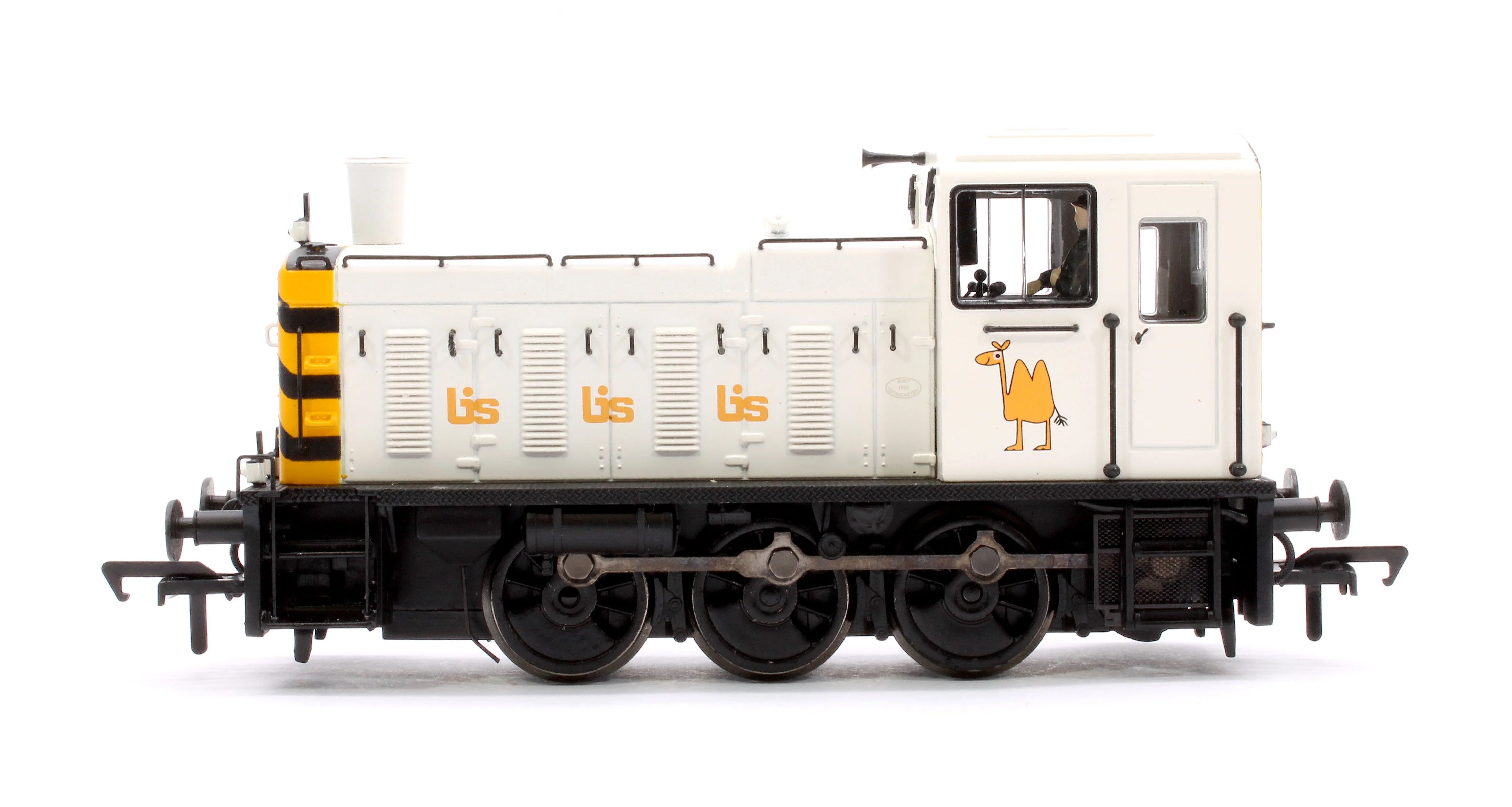 31-369SF Class 03 Ex-D2054 British Industrial Sand White Diesel Locomotive - DCC Sound - Image 5