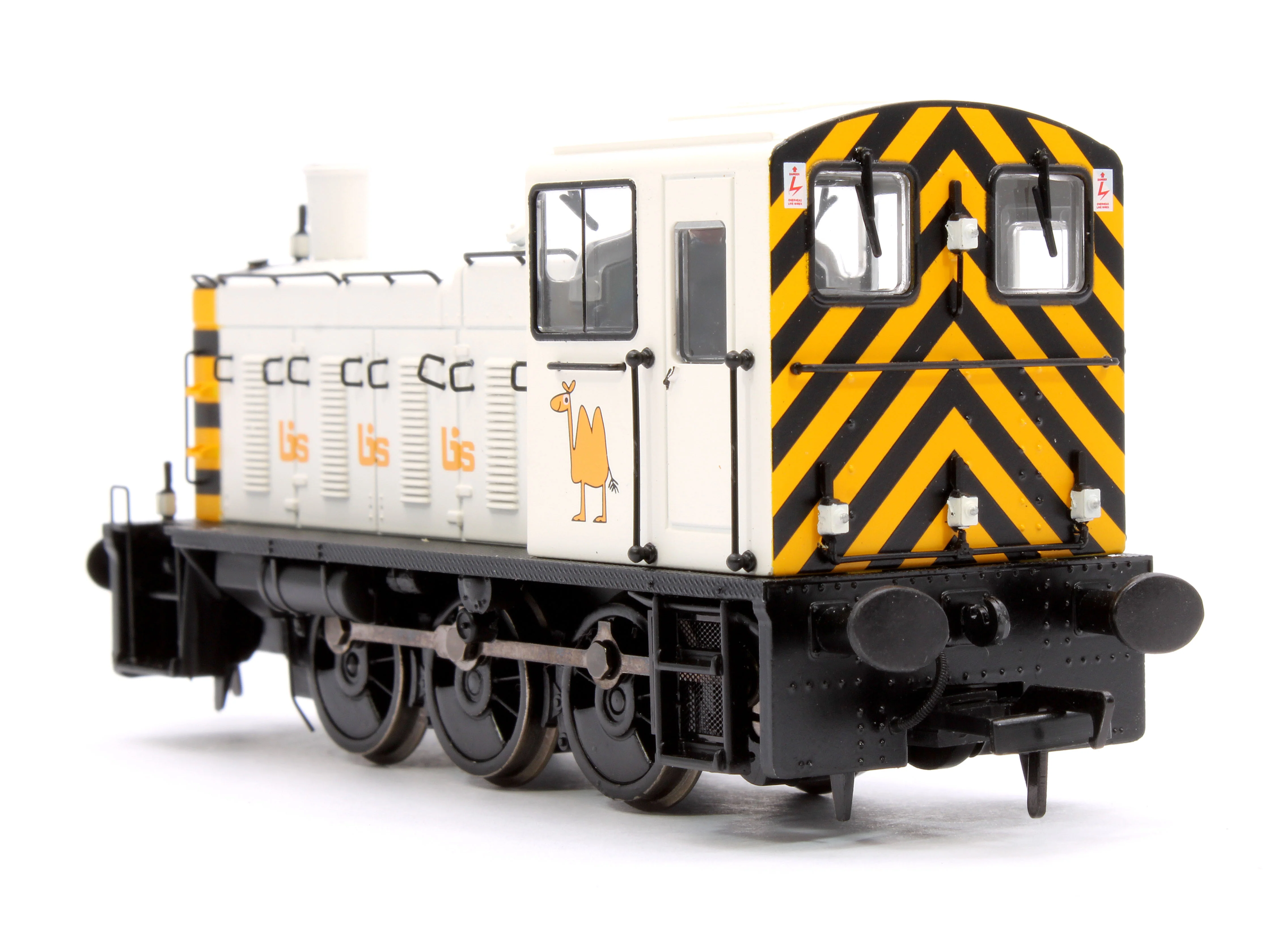 31-369SF Class 03 Ex-D2054 British Industrial Sand White Diesel Locomotive - DCC Sound - Image 8