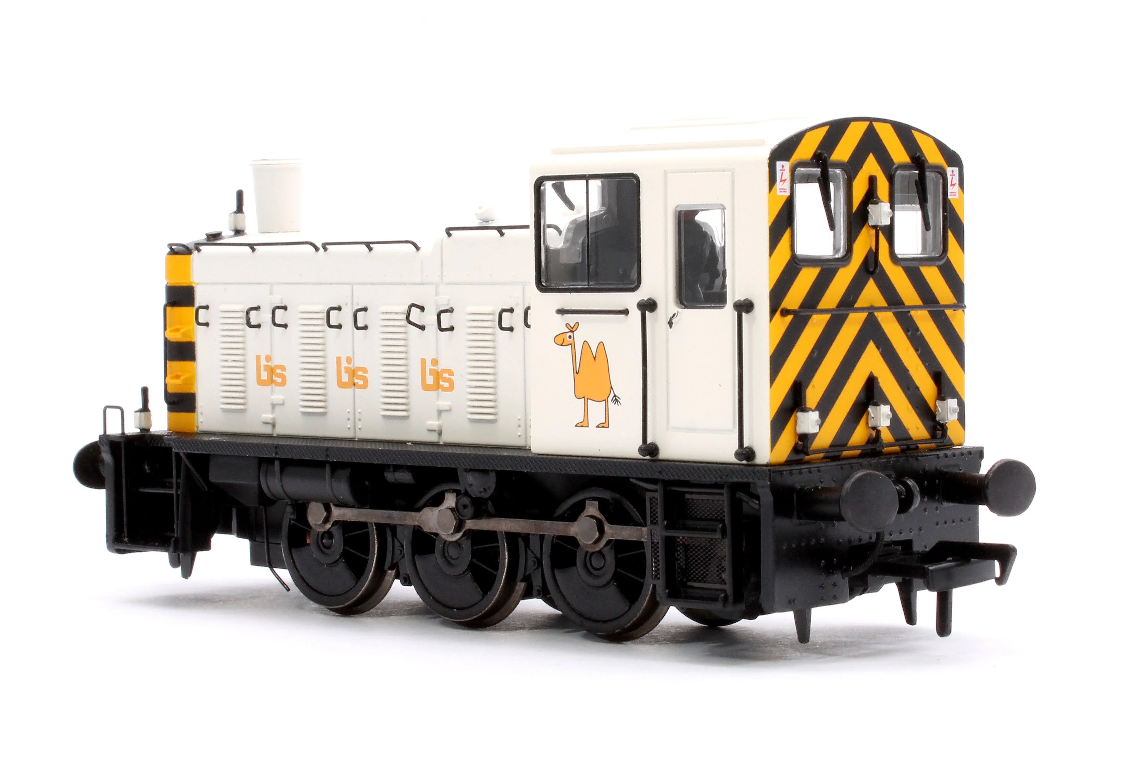 Pre-Owned 31-369SF Class 03 Ex-D2054 British Industrial Sand White Diesel Locomotive - DCC Sound - Image 2