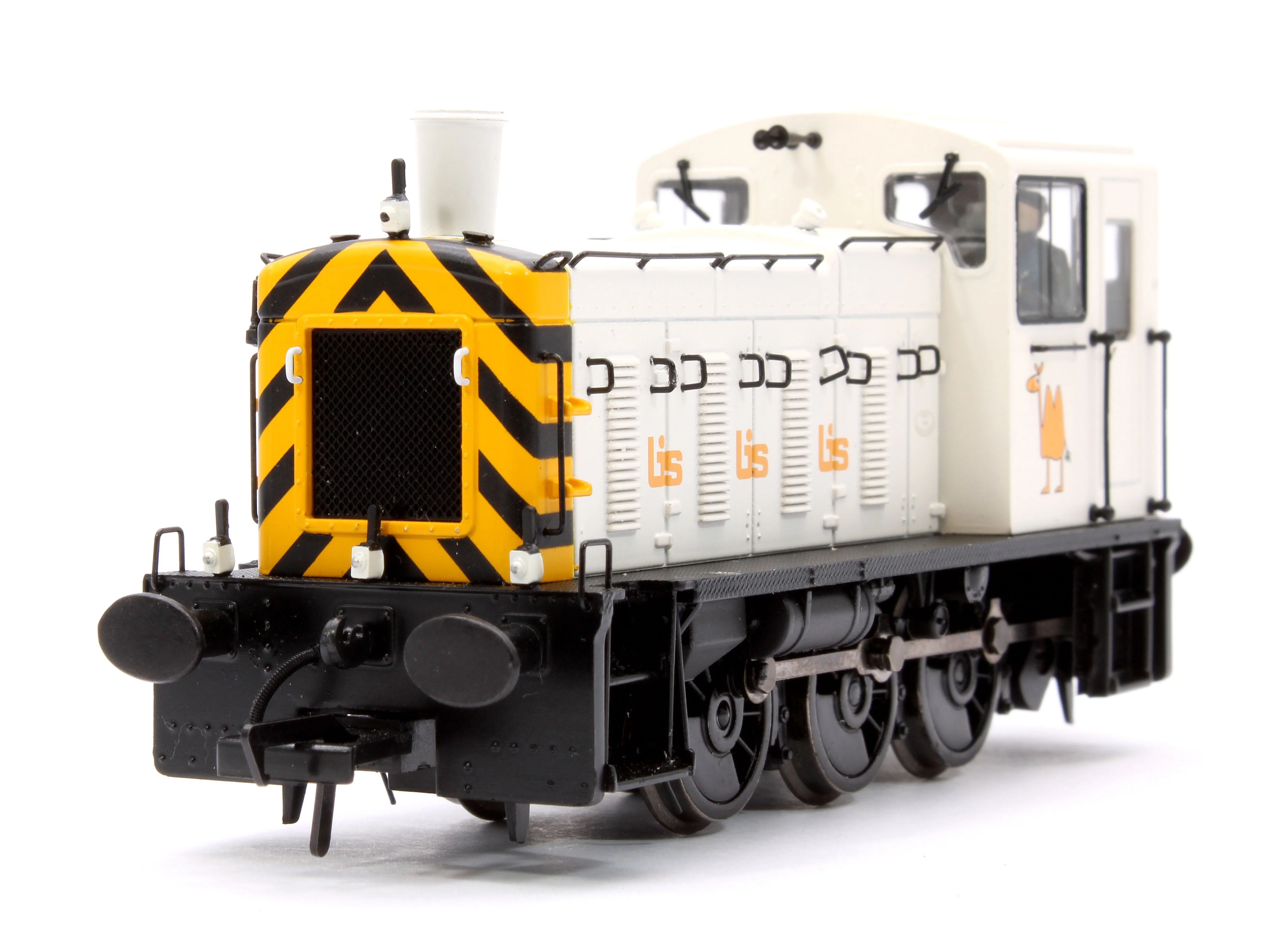 Pre-Owned 31-369SF Class 03 Ex-D2054 British Industrial Sand White Diesel Locomotive - DCC Sound - Image 7