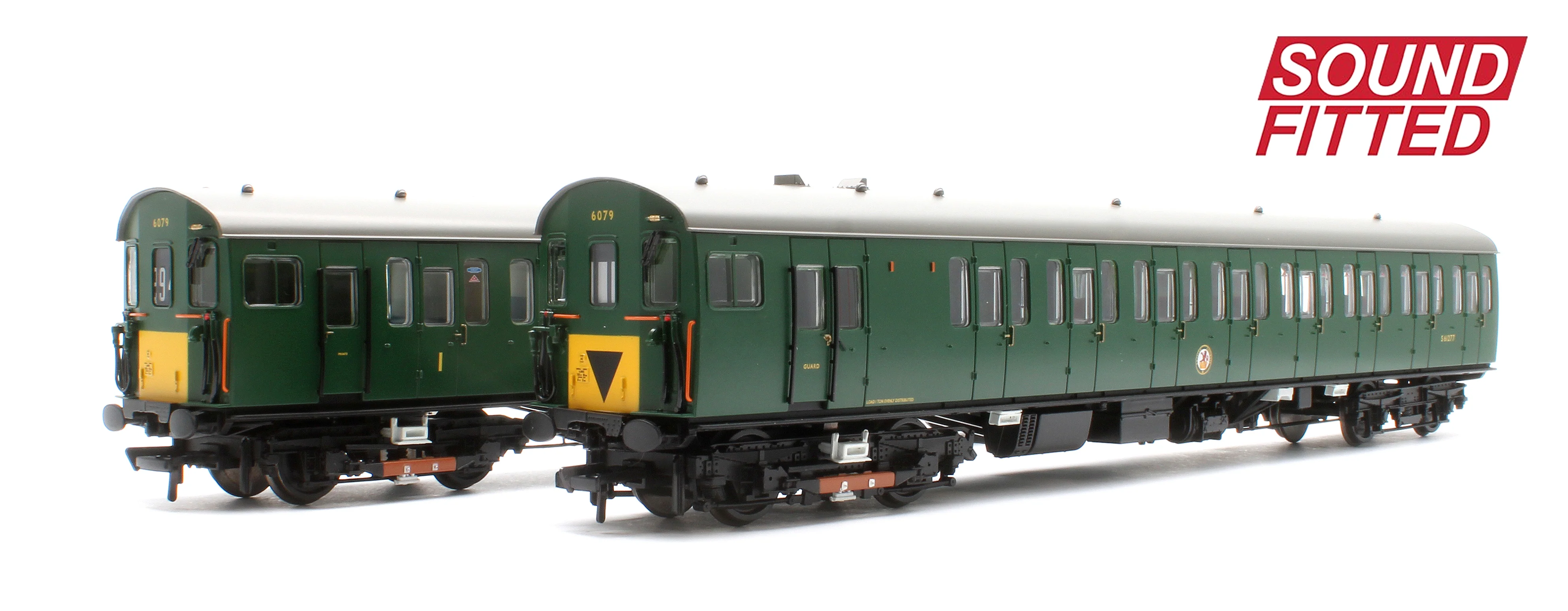 31-393SF Class 414 2-HAP 2-Car EMU 6079 BR (SR) Green (Small Yellow Panels) - DCC Sound