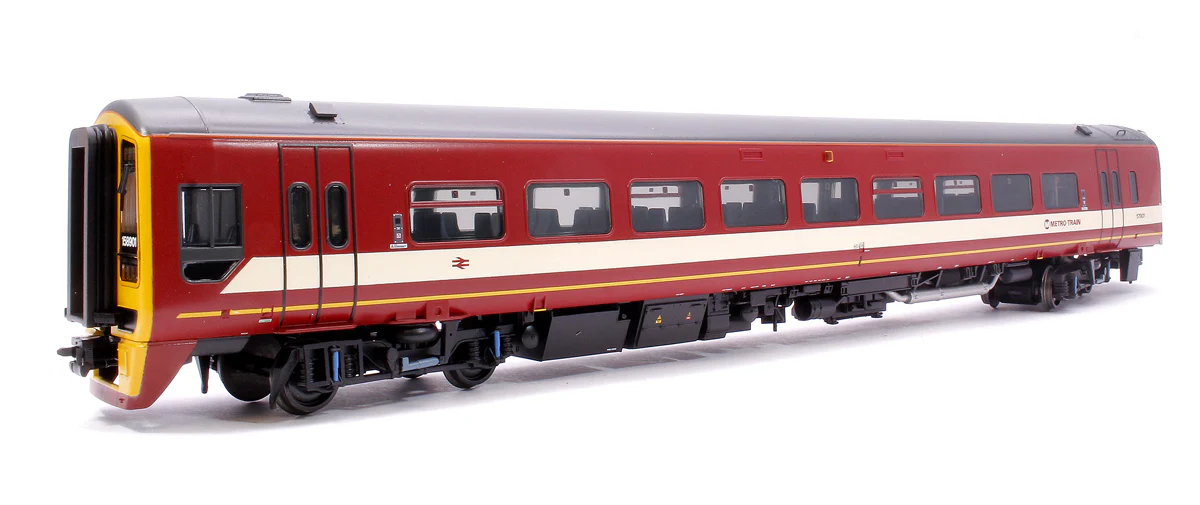 31-502ASF Class 158 2-Car DMU 158901 BR WYPTE Metro DCC SOUND - Image 7
