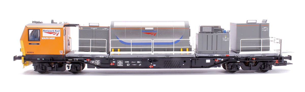 31-579SF Windhoff MPV 2-Car Set Network Rail Orange Nos. DR98914 and DR98964 - DCC Sound - Image 3