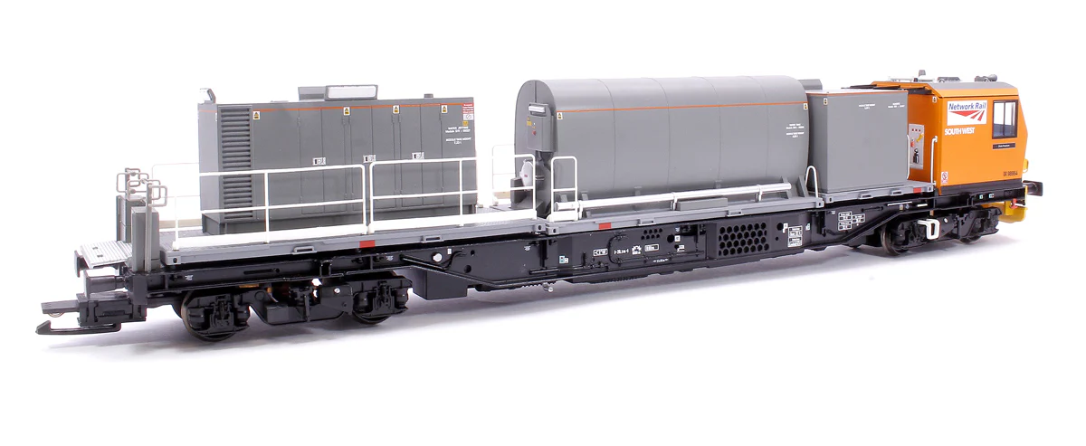 31-579SF Windhoff MPV 2-Car Set Network Rail Orange Nos. DR98914 and DR98964 - DCC Sound - Image 7