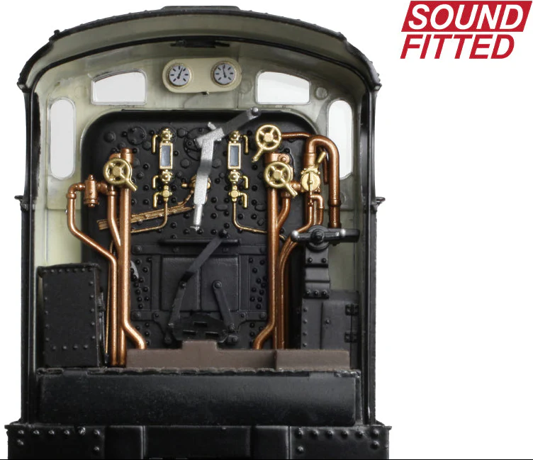 31-884ASF MR 3835 (4F) with Fowler Tender 43982 BR Black (Late Crest) Steam Locomotive - DCC Sound - Image 11