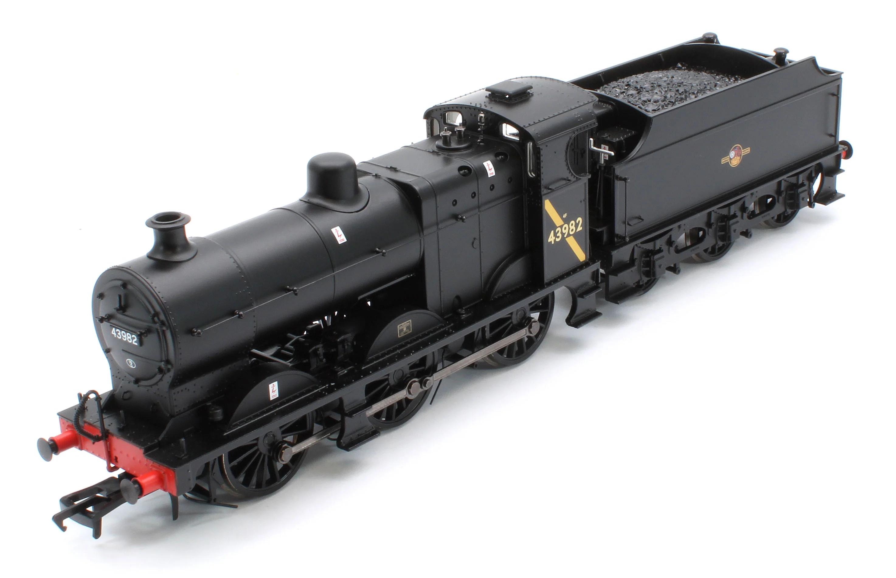 31-884ASF MR 3835 (4F) with Fowler Tender 43982 BR Black (Late Crest) Steam Locomotive - DCC Sound - Image 12