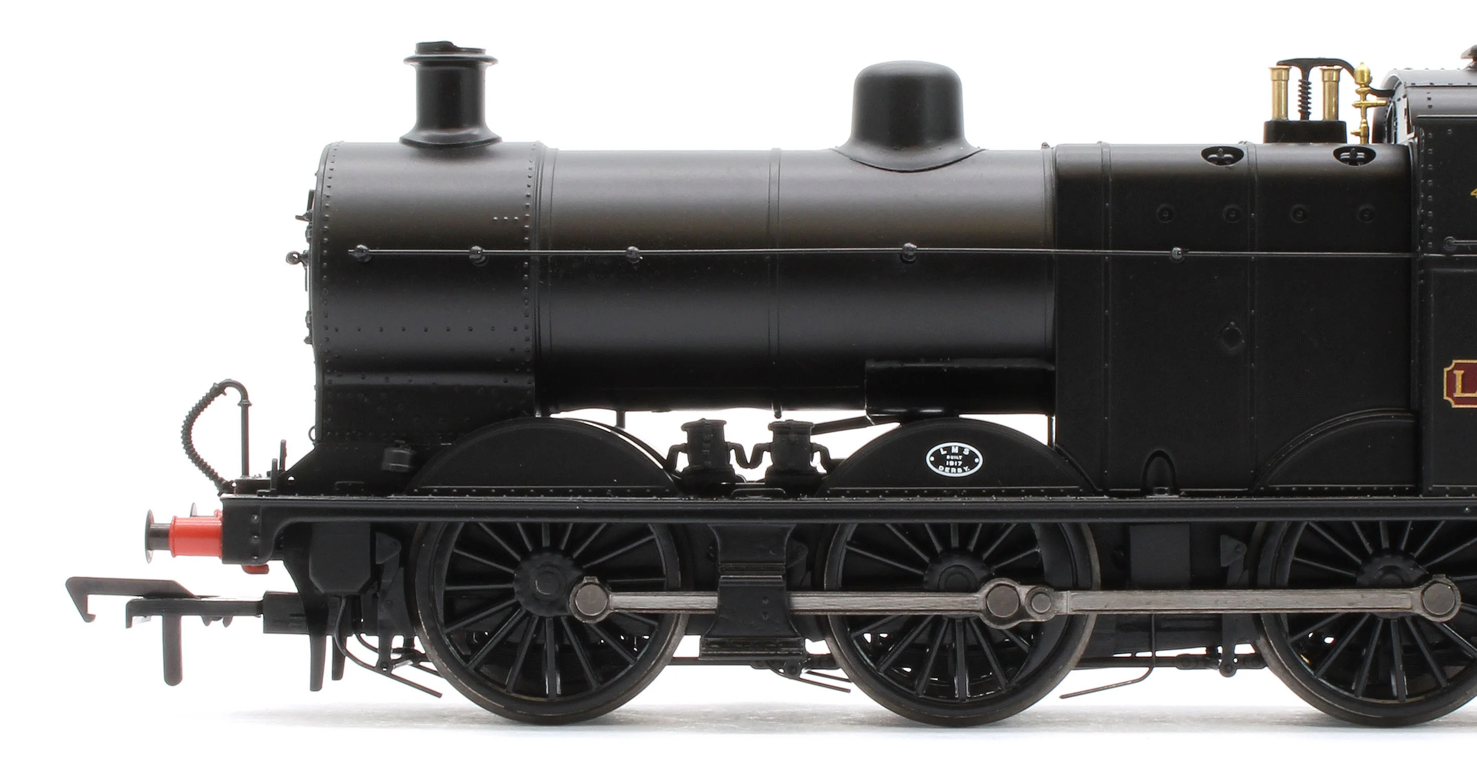 31-885 MR 3835 (4F) with Johnson-Deeley Tender 3850 LMS Black (MR Numerals) Steam Locomotive - Image 8