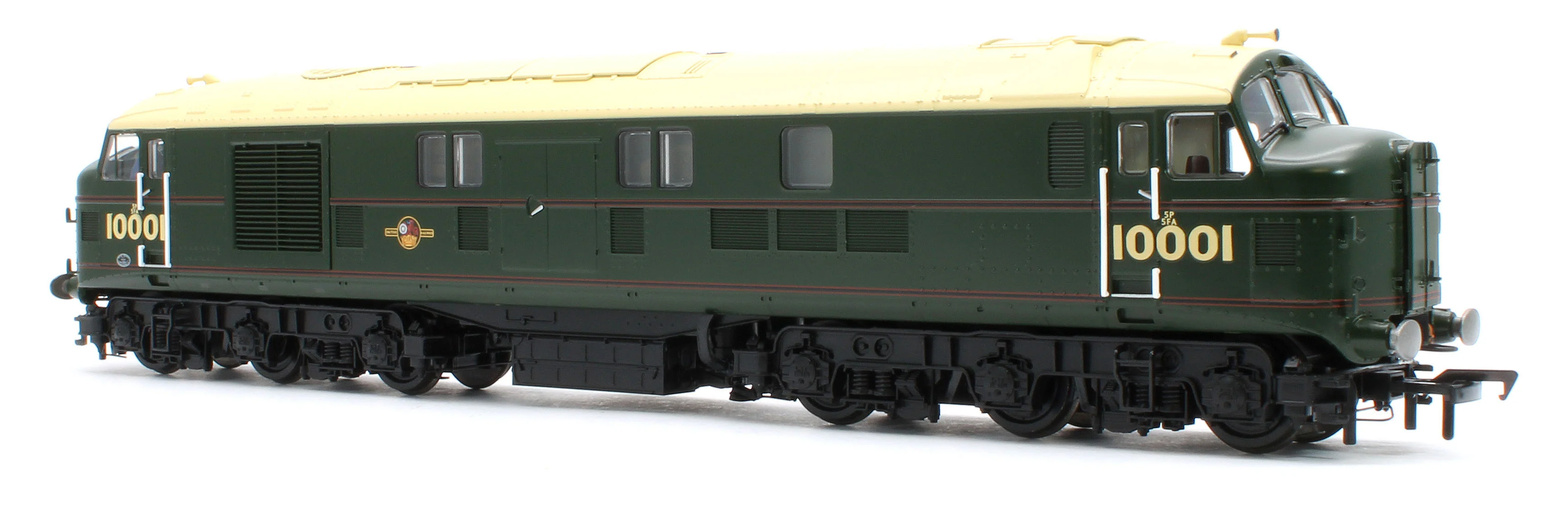 31-995A LMS 10001 BR Lined Green (Late Crest) Diesel Locomotive - Image 3