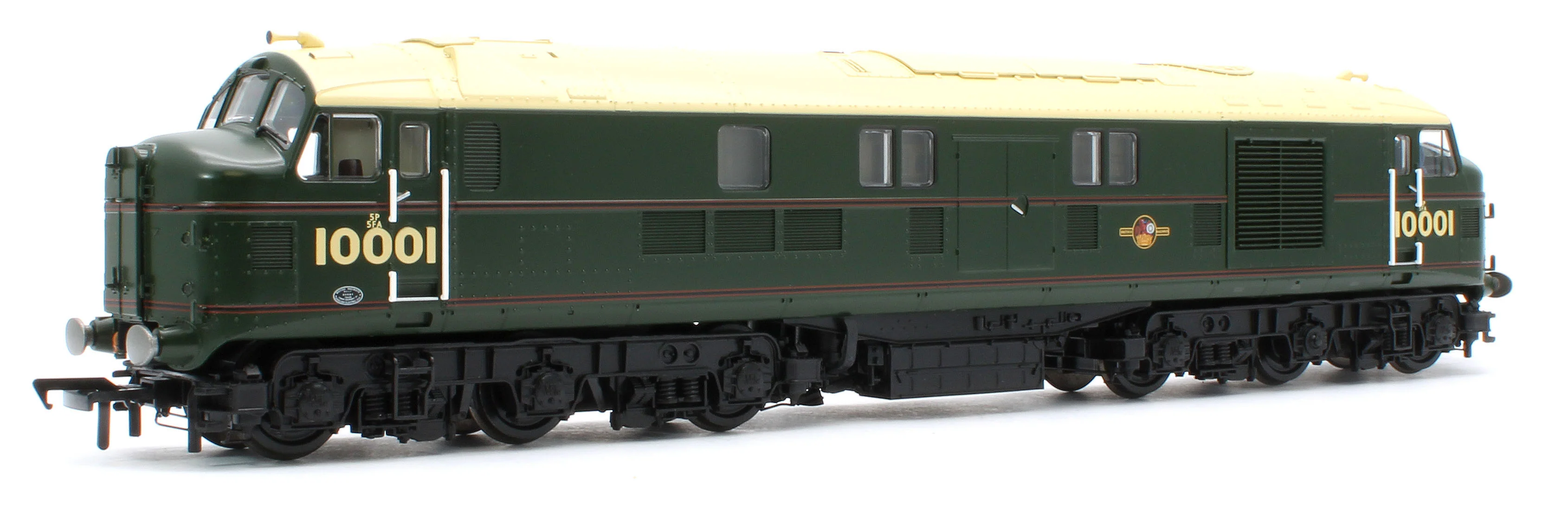 31-995A LMS 10001 BR Lined Green (Late Crest) Diesel Locomotive - Image 4