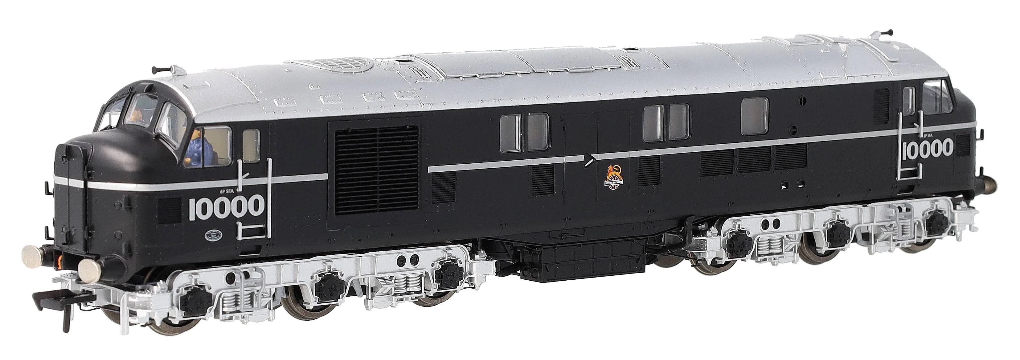 31-999A LMS 10000 BR Black (Early Emblem) Diesel Locomotive