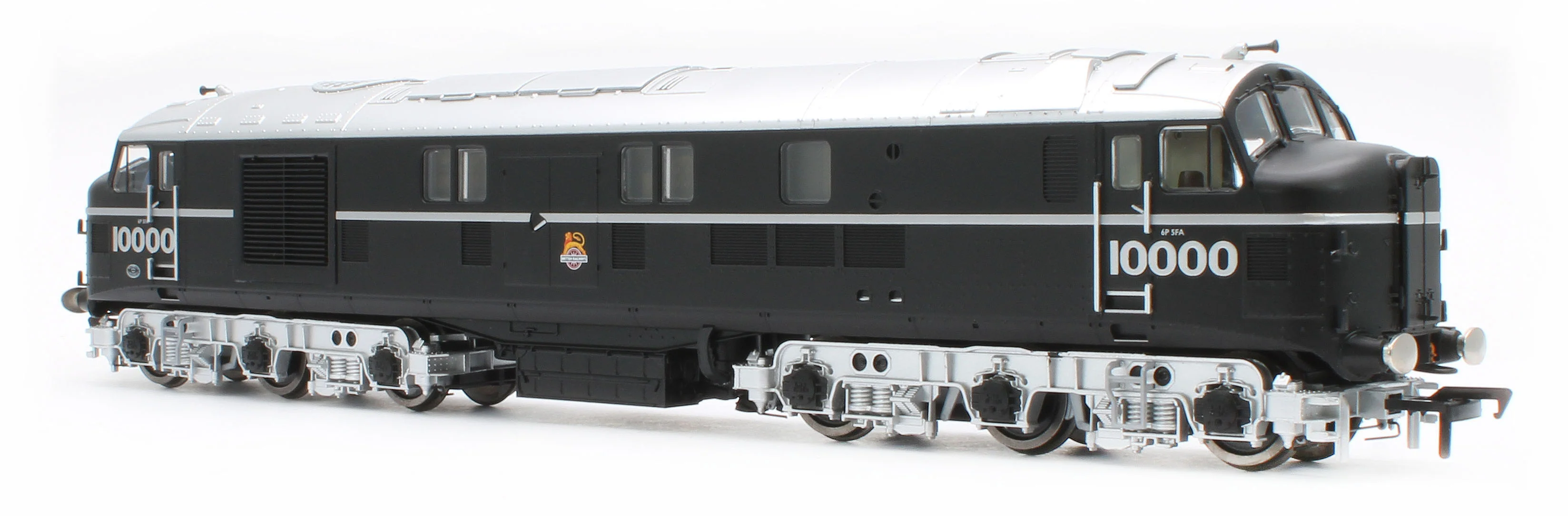 31-999A LMS 10000 BR Black (Early Emblem) Diesel Locomotive - Image 3