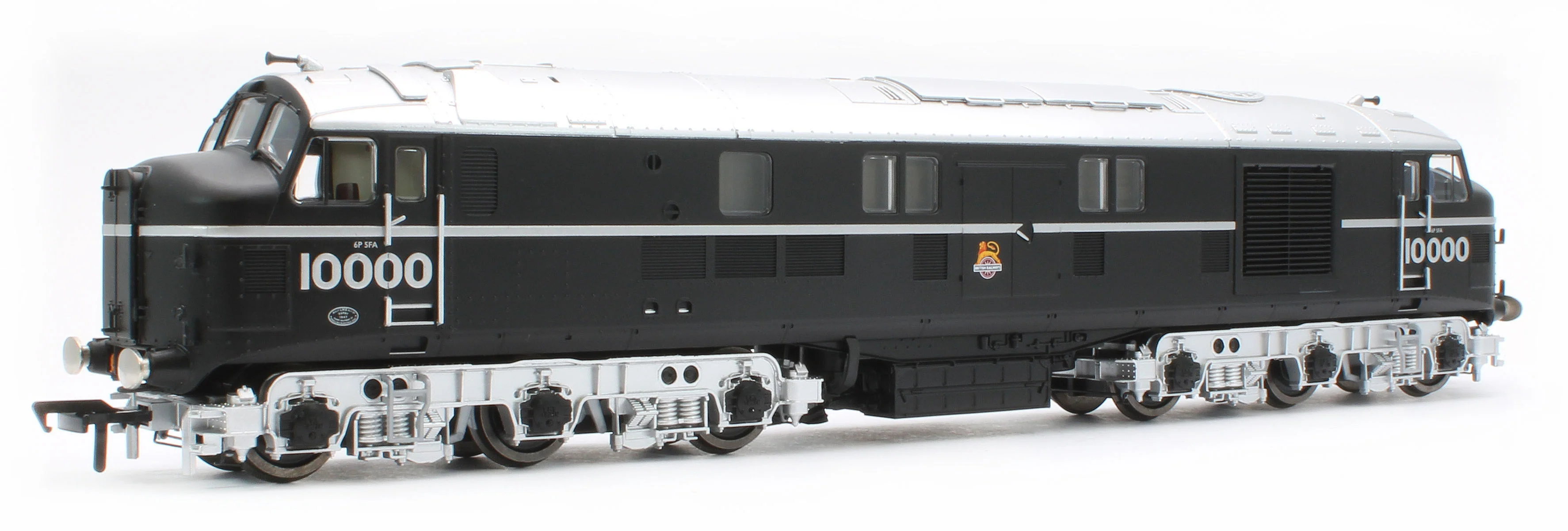 31-999A LMS 10000 BR Black (Early Emblem) Diesel Locomotive - Image 4