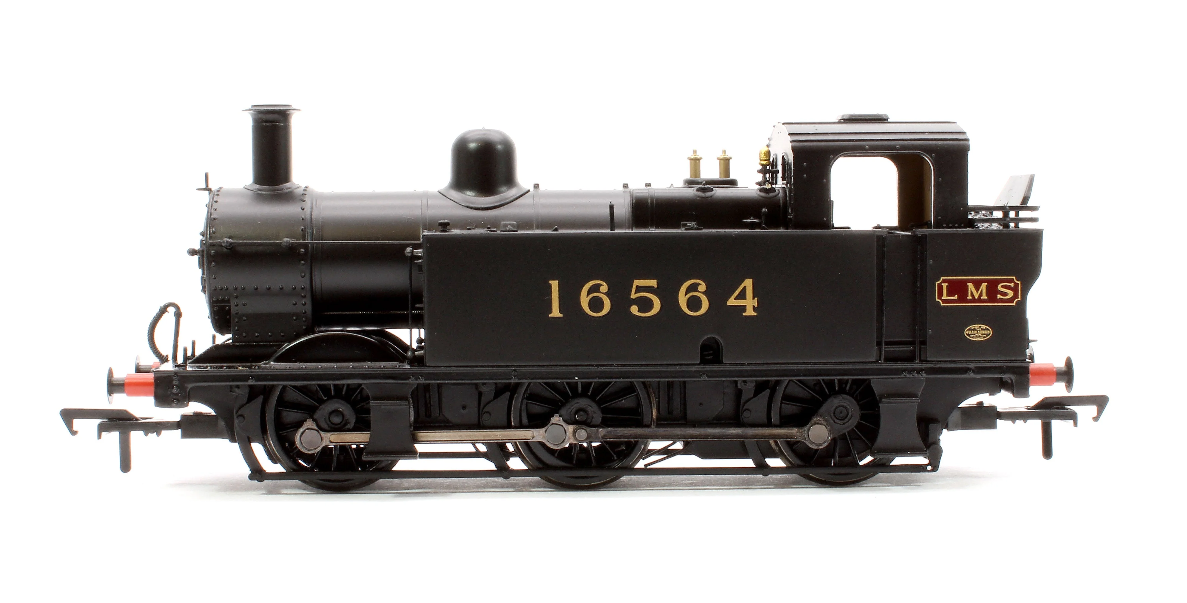 Pre-Owned 32-227C LMS Fowler 3F (Jinty) 16564 LMS Black Steam Locomotive - Image 5