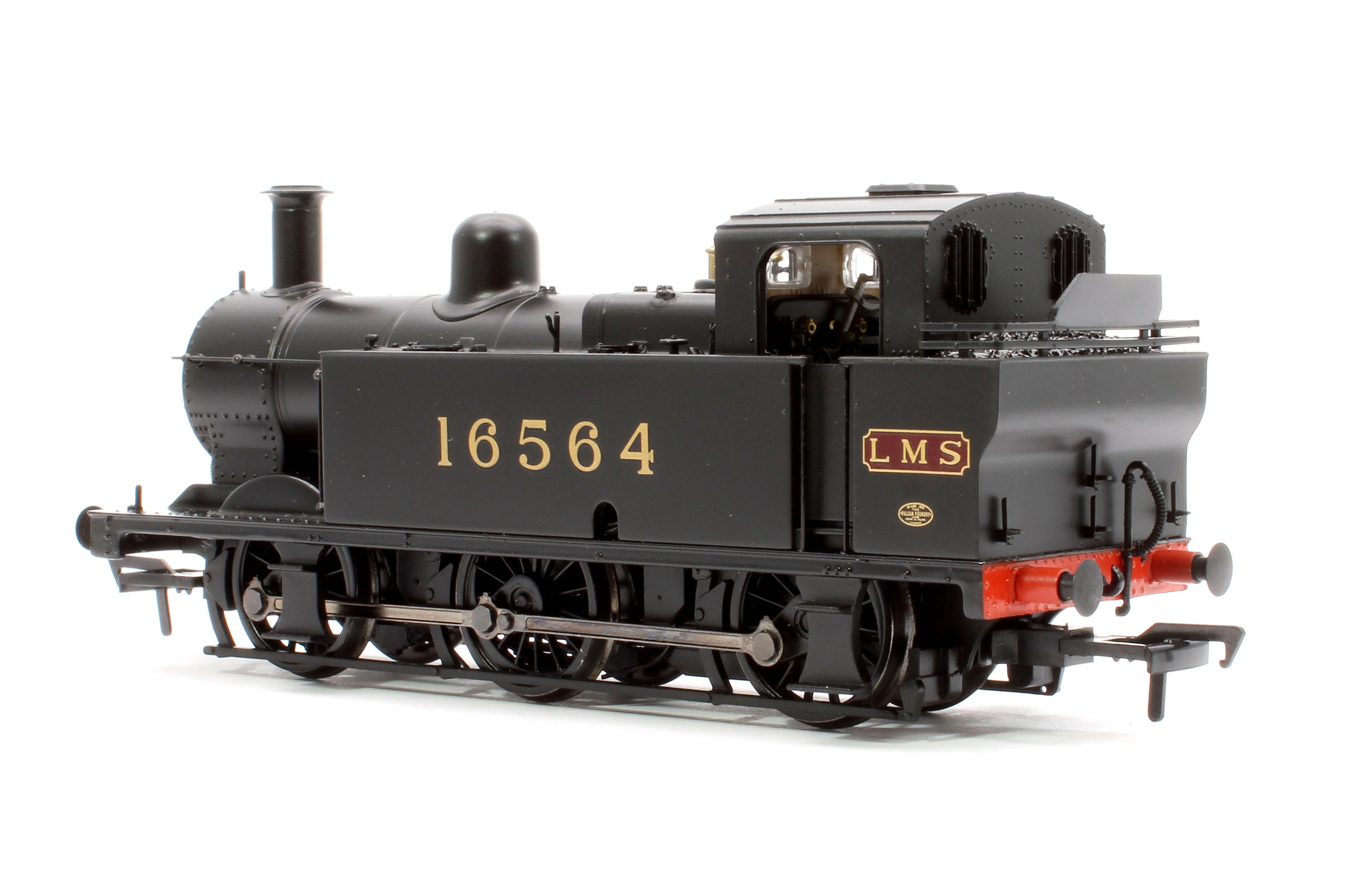 32-227CSF LMS Fowler 3F (Jinty) 16564 LMS Black Steam Locomotive - DCC Sound - Image 2