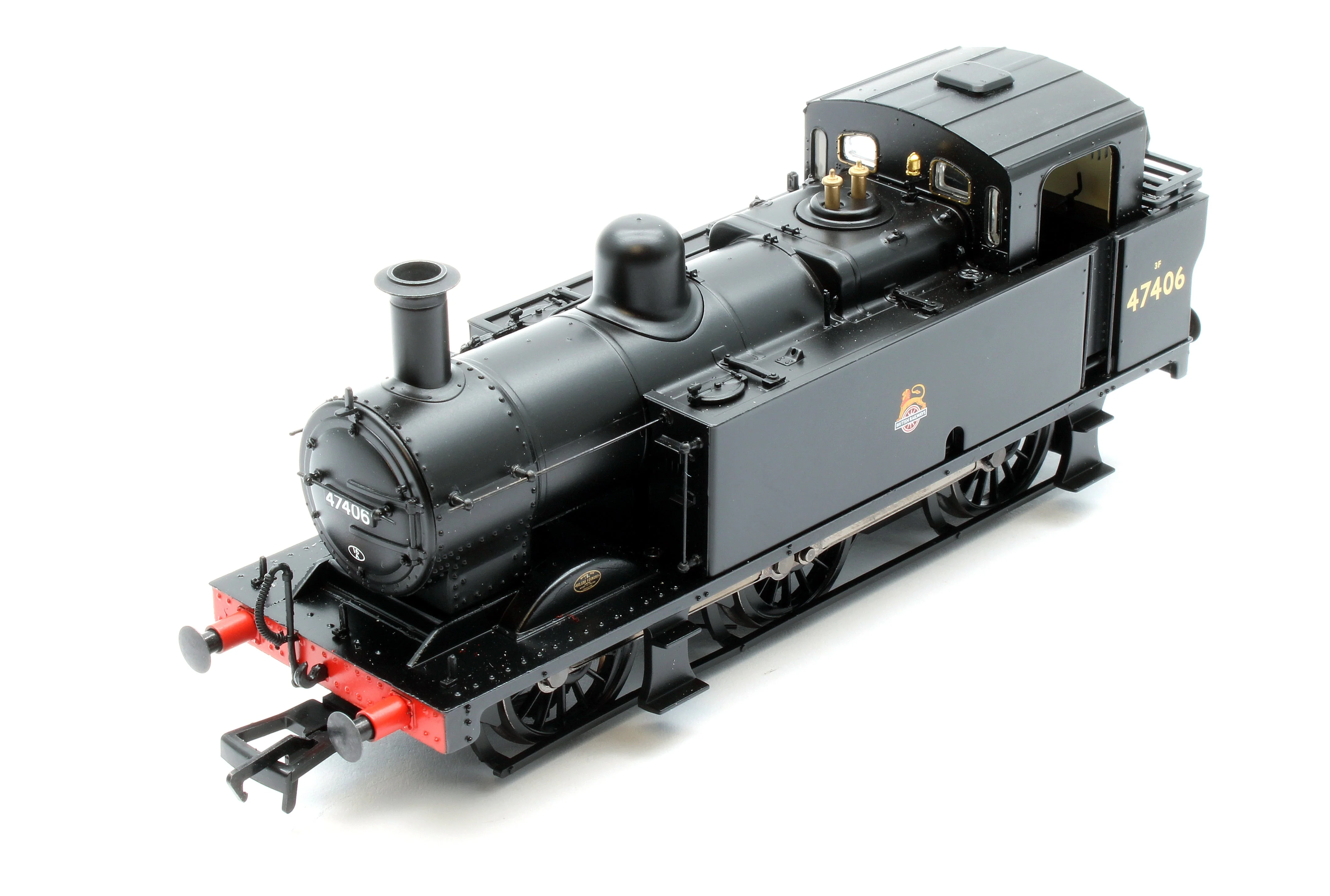 Pre-Owned 32-231B LMS Fowler 3F (Jinty) 47406 BR Black (Early Emblem) Steam Locomotive - Image 8