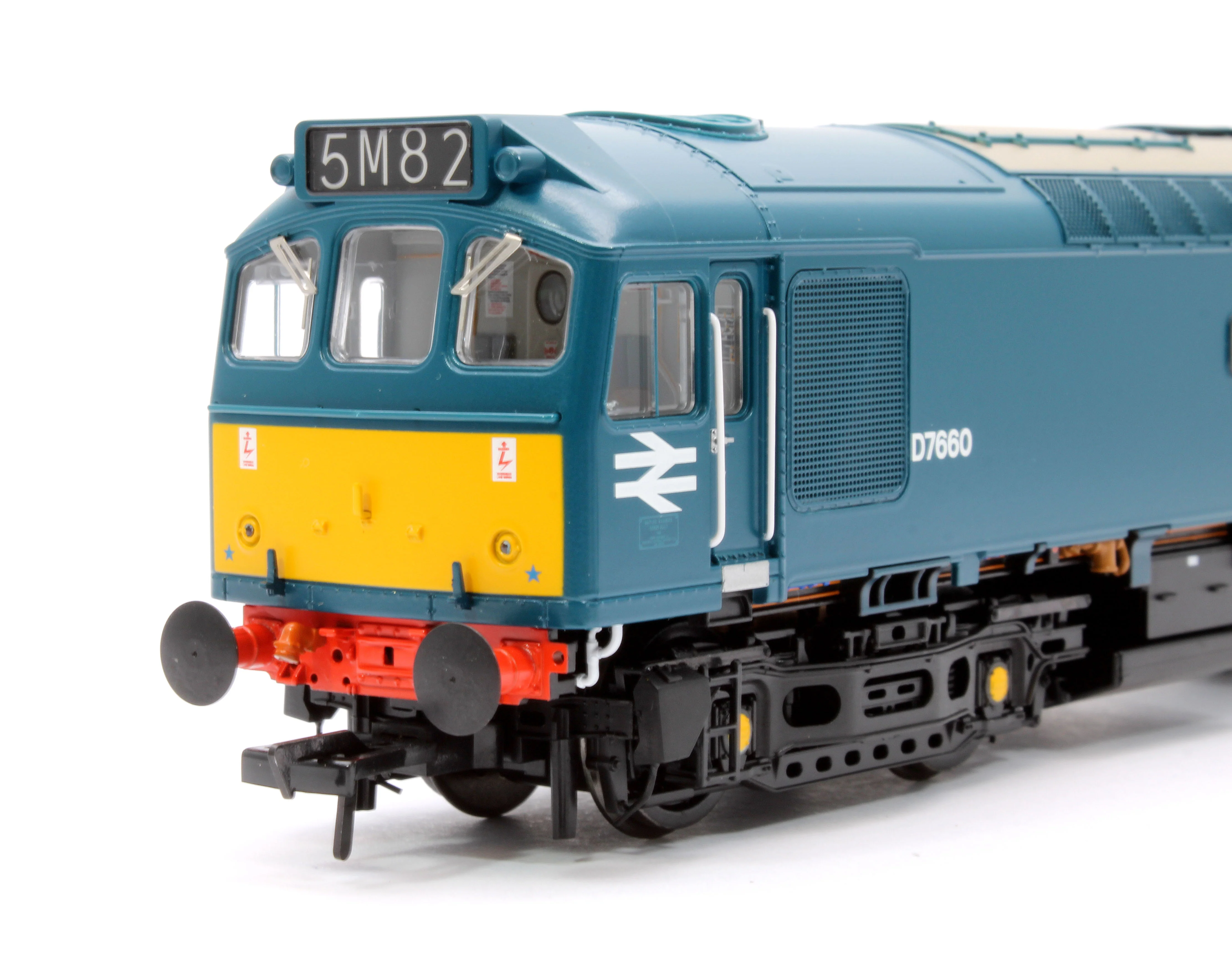 32-333 Class 25/3 D7660 BR Blue (Small Yellow Panels) Diesel Locomotive - Image 9