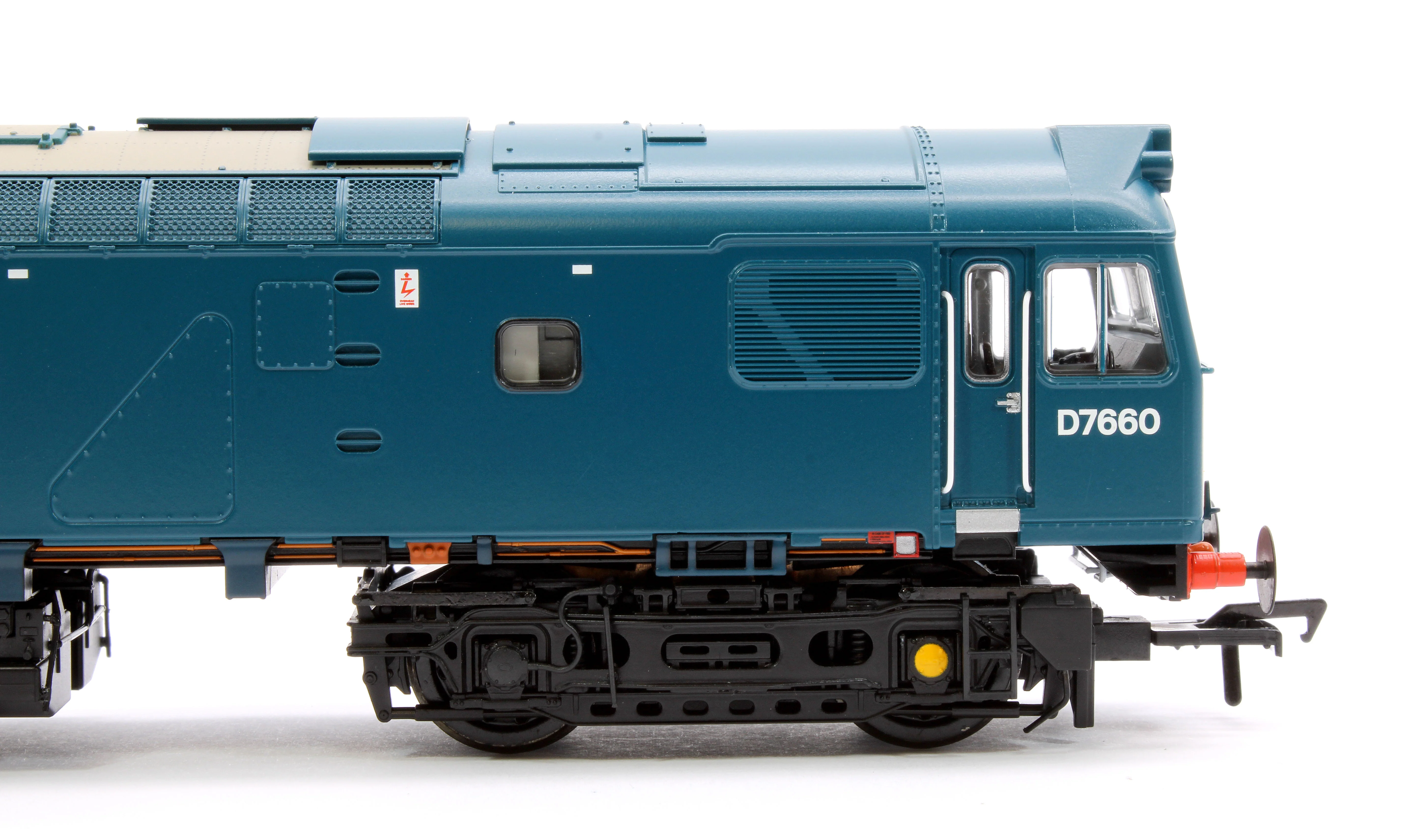 32-333SF Class 25/3 D7660 BR Blue (Small Yellow Panels) Diesel Locomotive - DCC Sound - Image 8