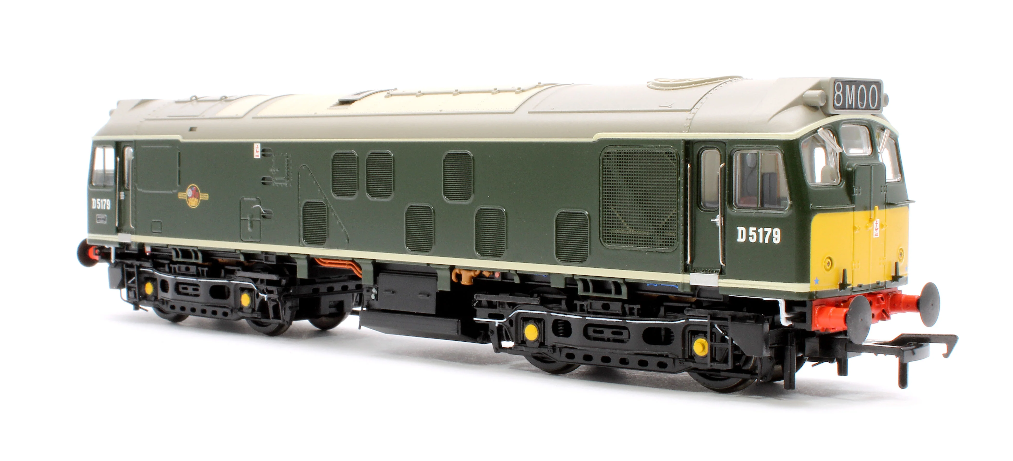 32-343A Class 25/1 D5179 BR Green (Small Yellow Panels) Diesel Locomotive - Image 4