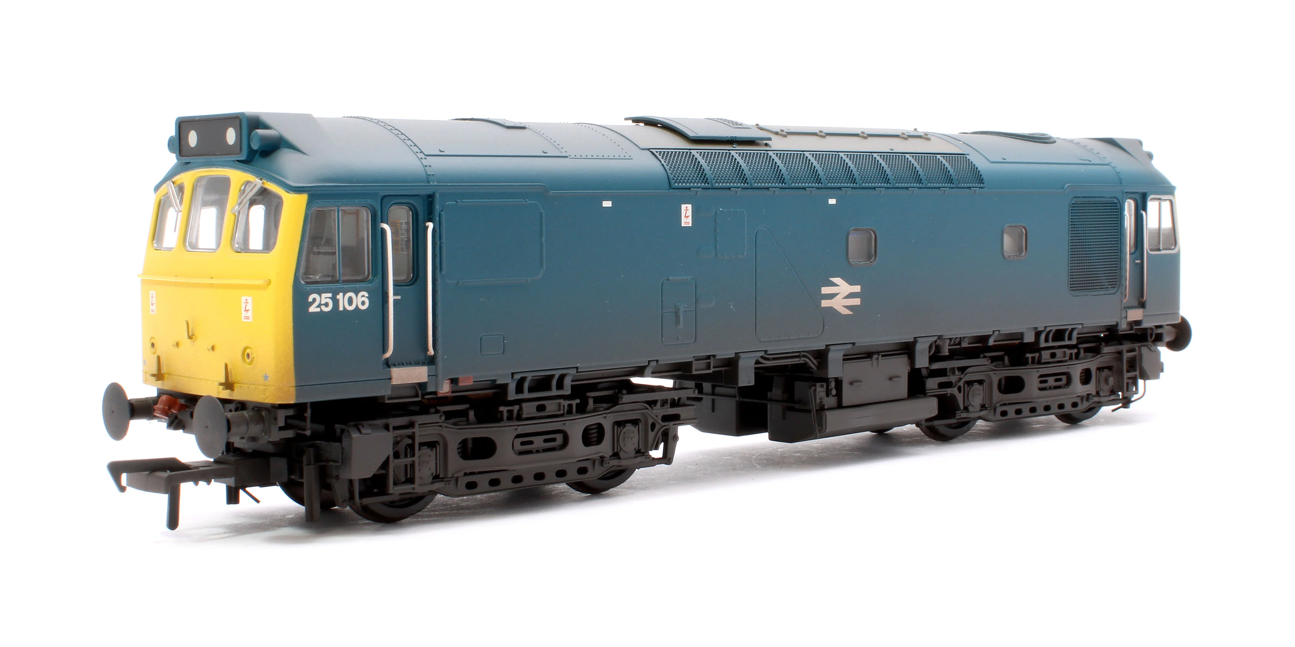 32-346 Class 25/2 25106 BR Blue Diesel Locomotive - Weathered - Image 3