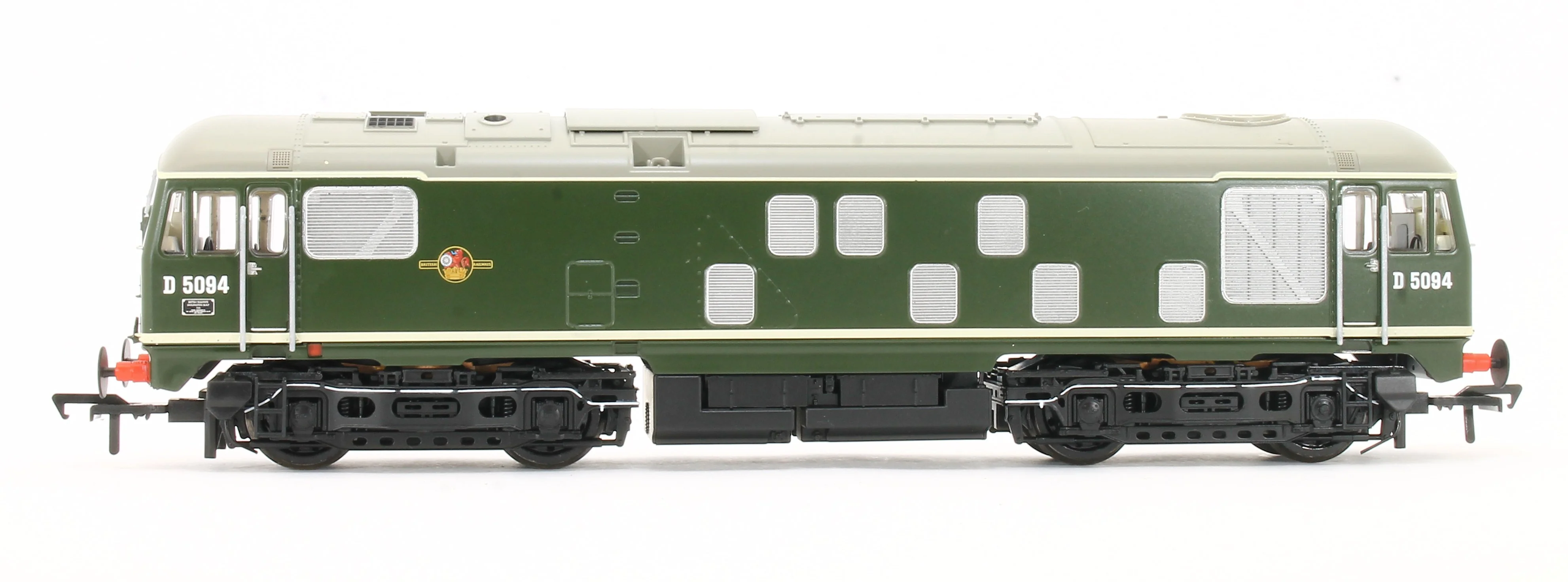 32-443SR Class 24/1 D5094 Disc Headcode BR Green (Late Crest) Diesel Locomotive (DCC Ready) - Image 4