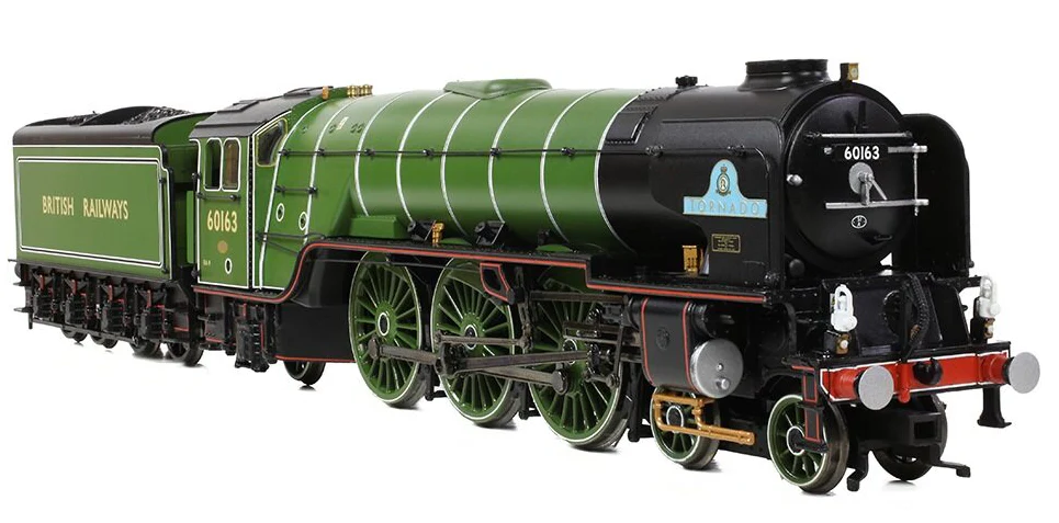 32-550E LNER Peppercorn A1 60163 'Tornado' BR Lined Apple Green (British Railways) Steam Locomotive - Image 3