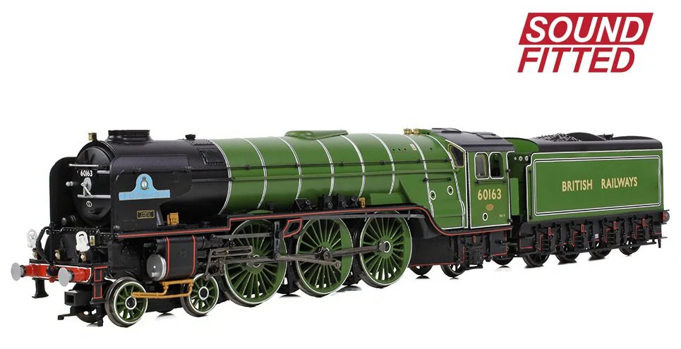32-550ESF LNER Peppercorn A1 60163 'Tornado' BR Lined Apple Green (British Railways) Steam Locomotive - DCC Sound - Image 4