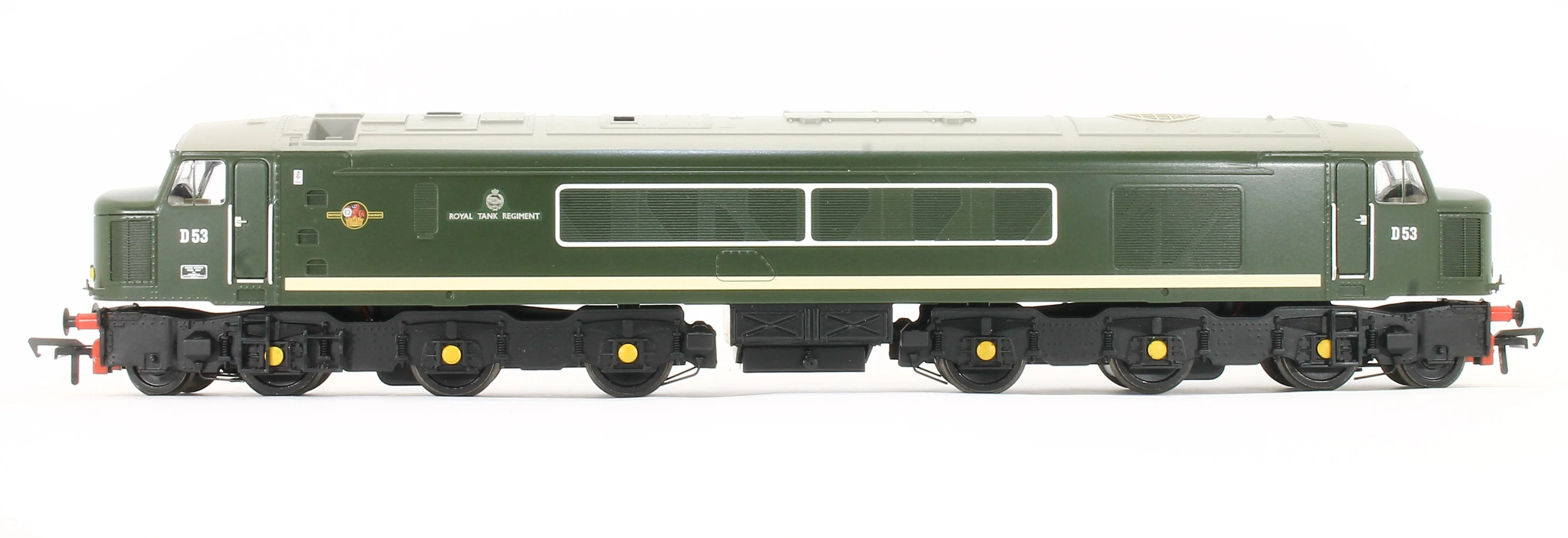 Pre-Owned 32-682SF Class 45/0 Centre Headcode D53 'Royal Tank Regiment' BR Green (Small Yellow Panels) Diesel Locomotive - DCC Sound - Image 4