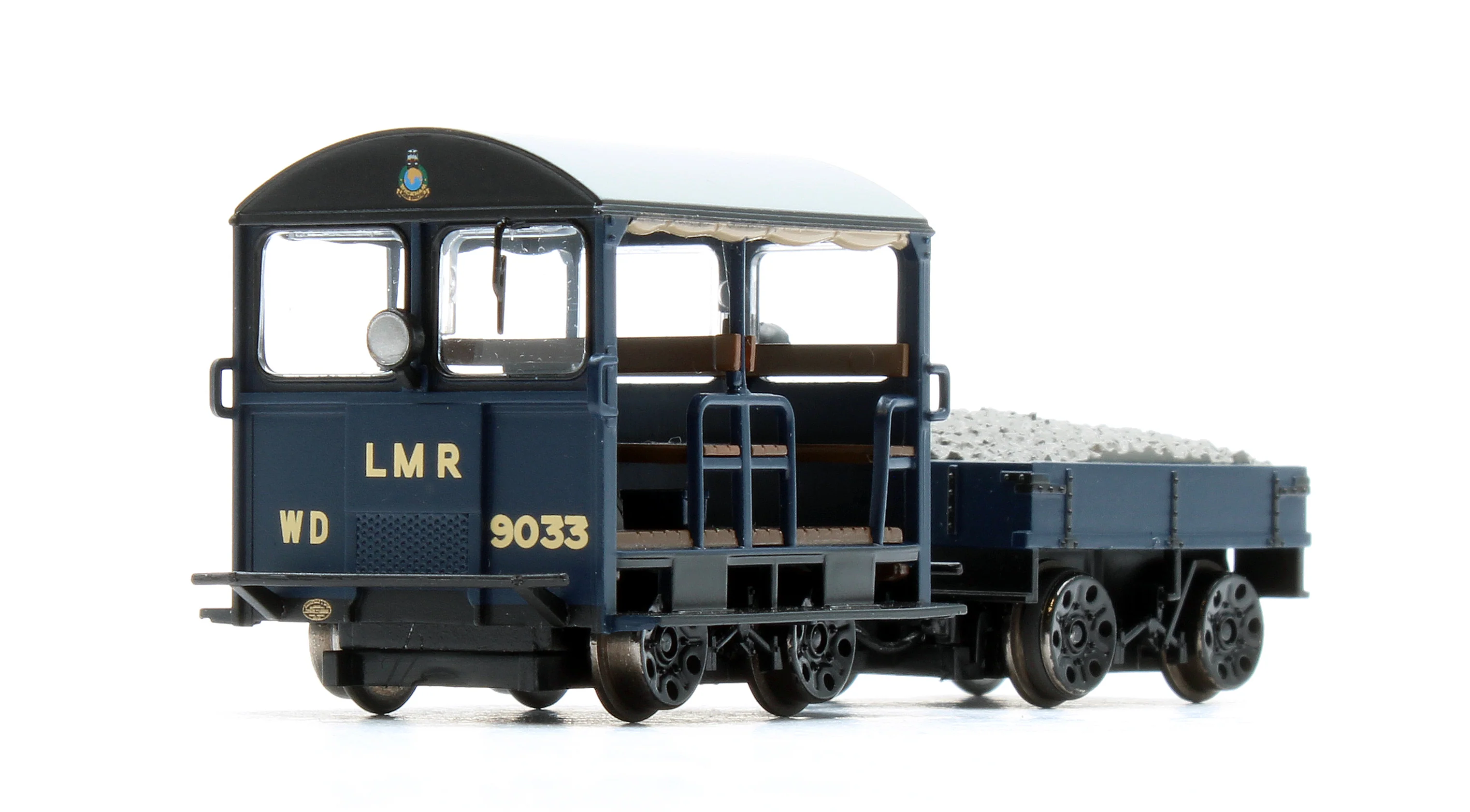 32-995 Wickham Type 27 Trolley Car WD9033 LMR Blue - Image 7