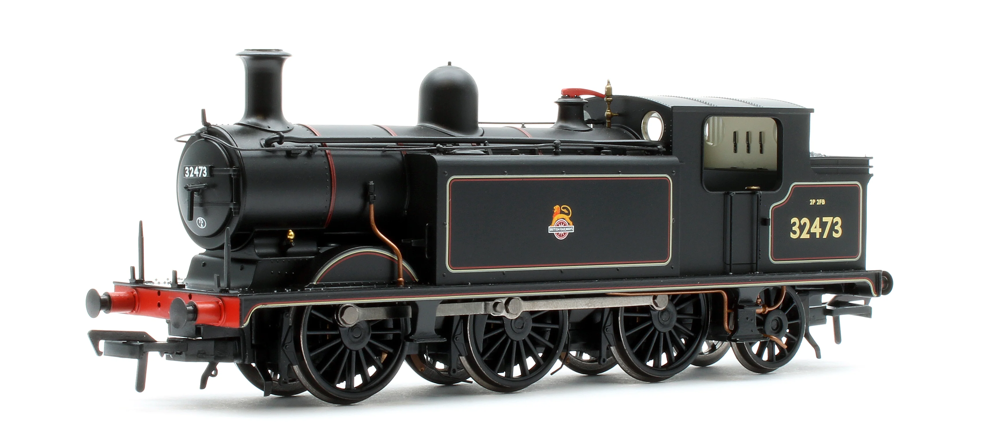 35-079A LB&SCR E4 Tank 32473 BR Lined Black (Early Emblem) Steam Locomotive