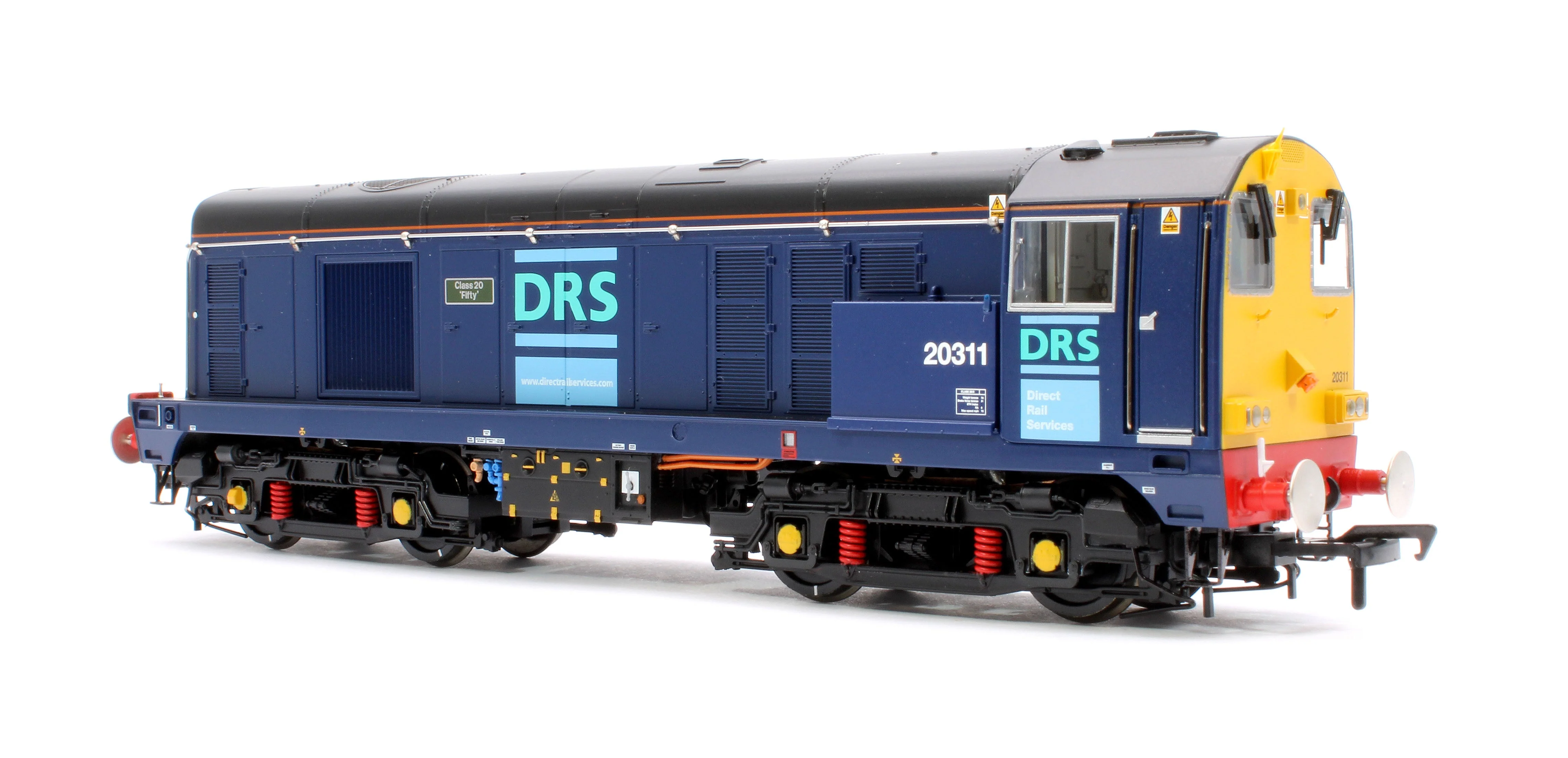 Pre-Owned 35-125B Class 20/3 20311 'Class 20 'Fifty'' DRS Blue Diesel Locomotive - Image 2