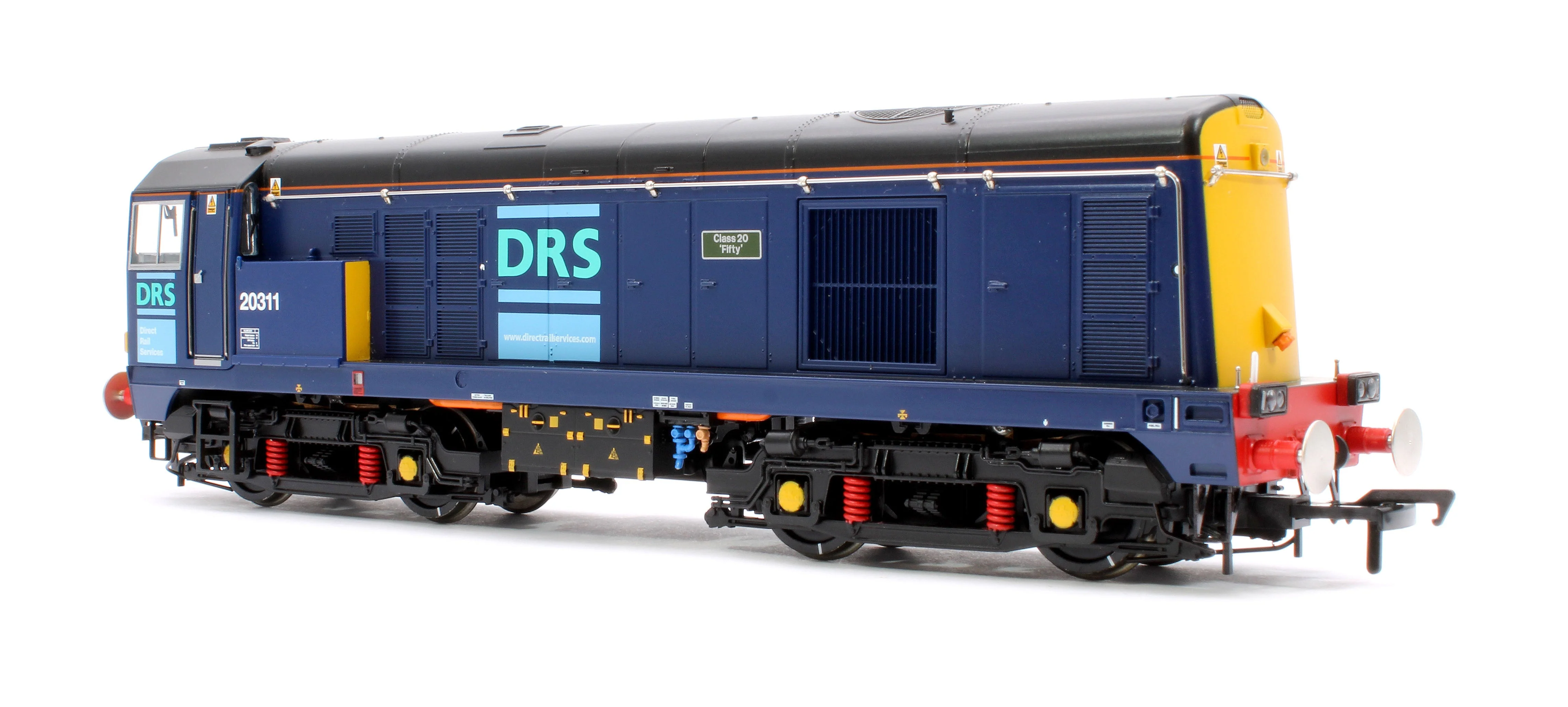 Pre-Owned 35-125B Class 20/3 20311 'Class 20 'Fifty'' DRS Blue Diesel Locomotive - Image 4