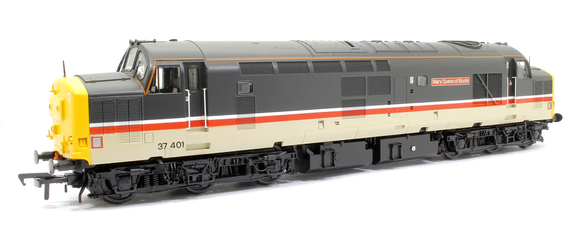 35-336SR Class 37/4 Refurbished 37401 'Mary Queen of Scots' BR Intercity Mainline Diesel Locomotive (DCC Ready) - Image 3