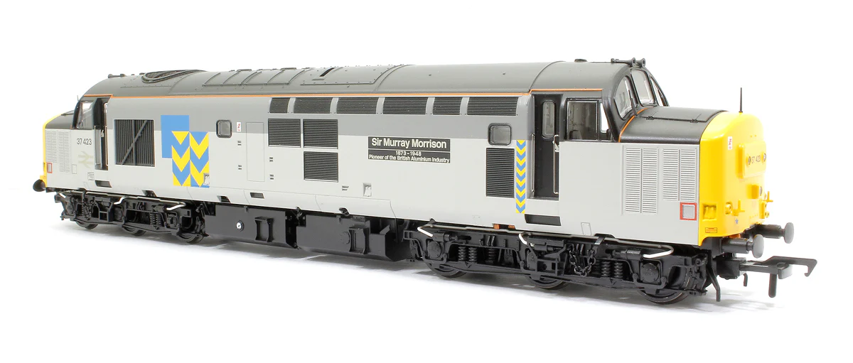 35-337SFX Class 37/4 Refurbished 37423 'Sir Murray Morrison' BR RF Metals Sector Diesel Locomotive (Deluxe DCC Sound) - Image 4