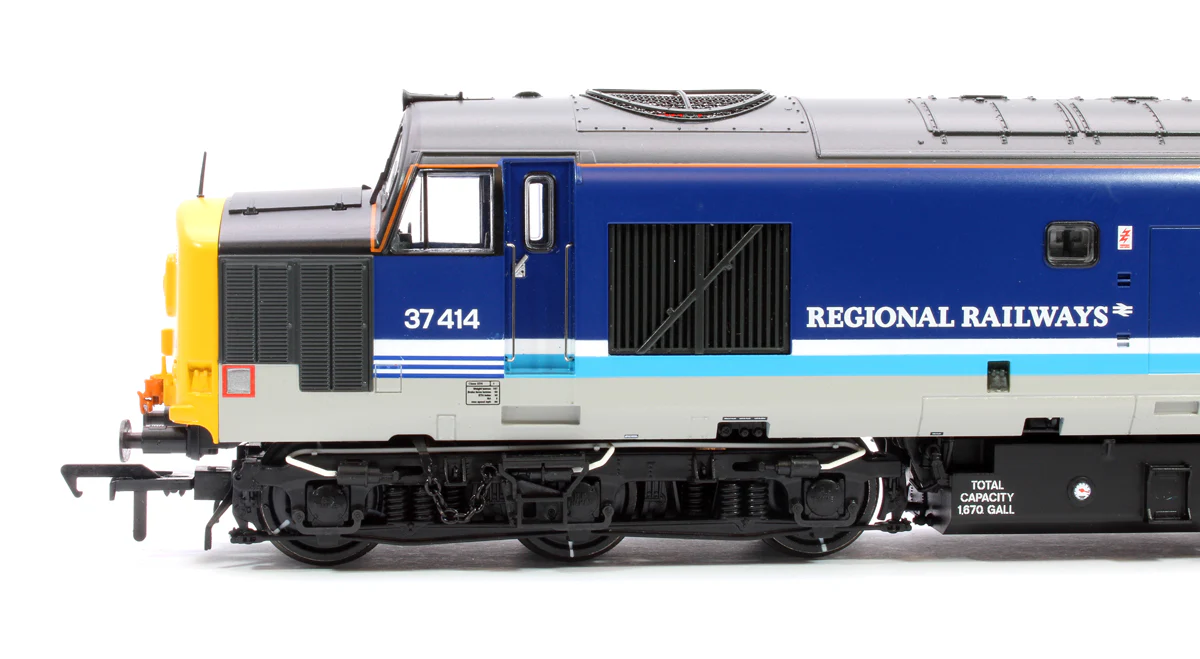 35-338 Class 37/4 37414 'Cathays C&W Works 1846-1993' BR Regional Railways Diesel Locomotive - Image 6