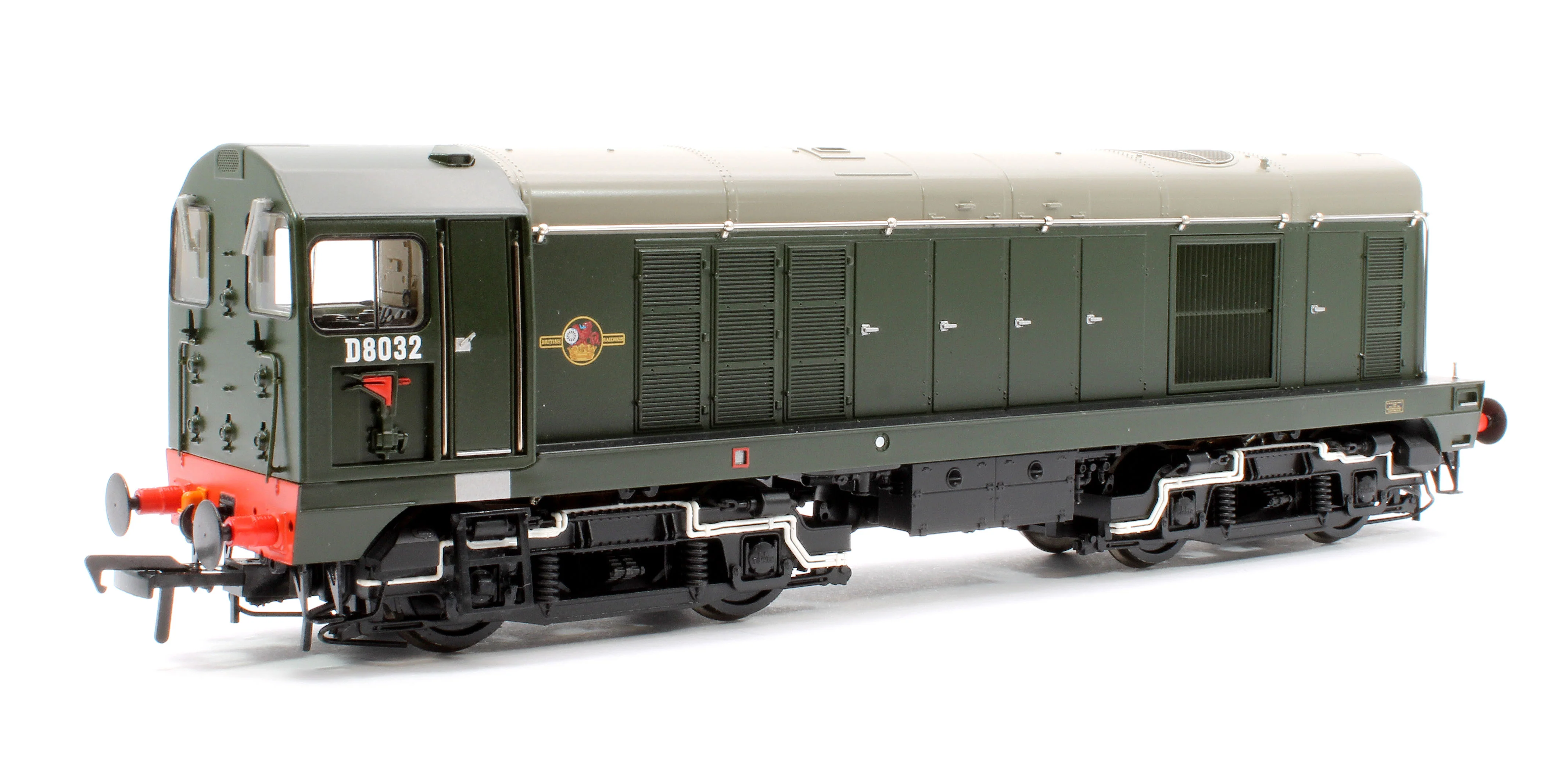 35-352 Class 20/0 Disc Headcode & Tablet Catcher D8032 BR Green (Late Crest) Diesel Locomotive - Image 3