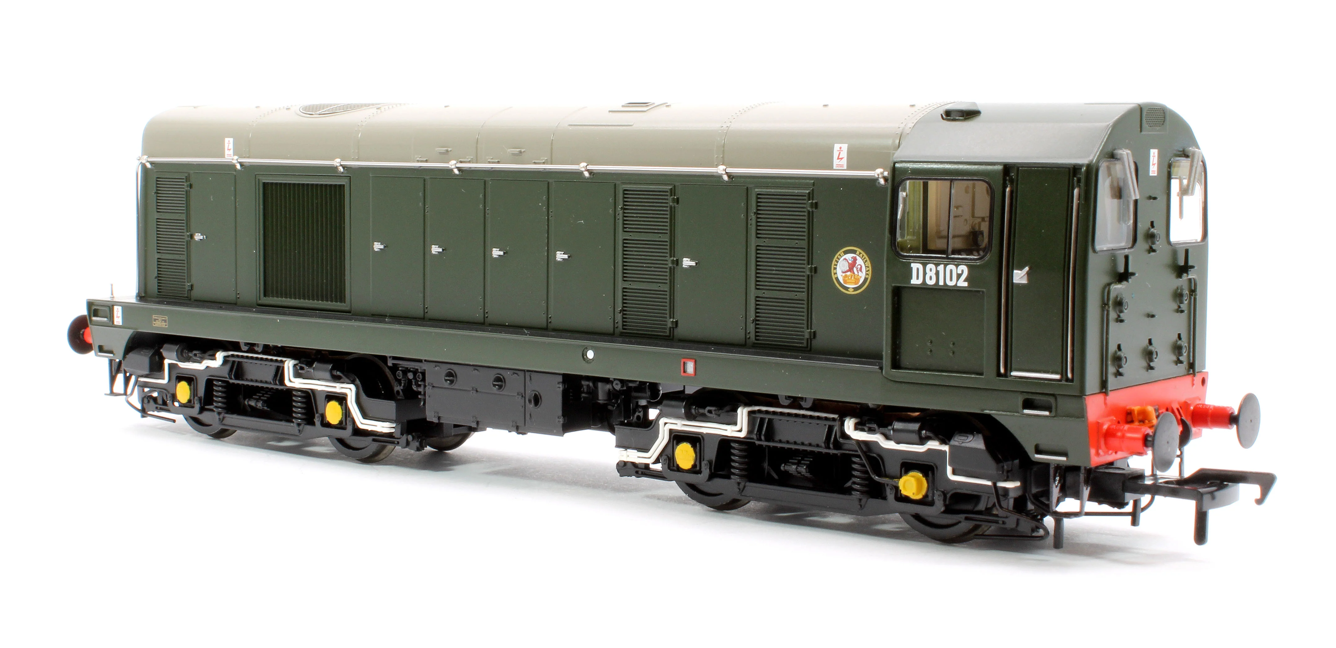35-352A Class 20/0 Disc Headcode & Tablet Catcher D8102 BR Green (Roundel) Diesel Locomotive - Image 2